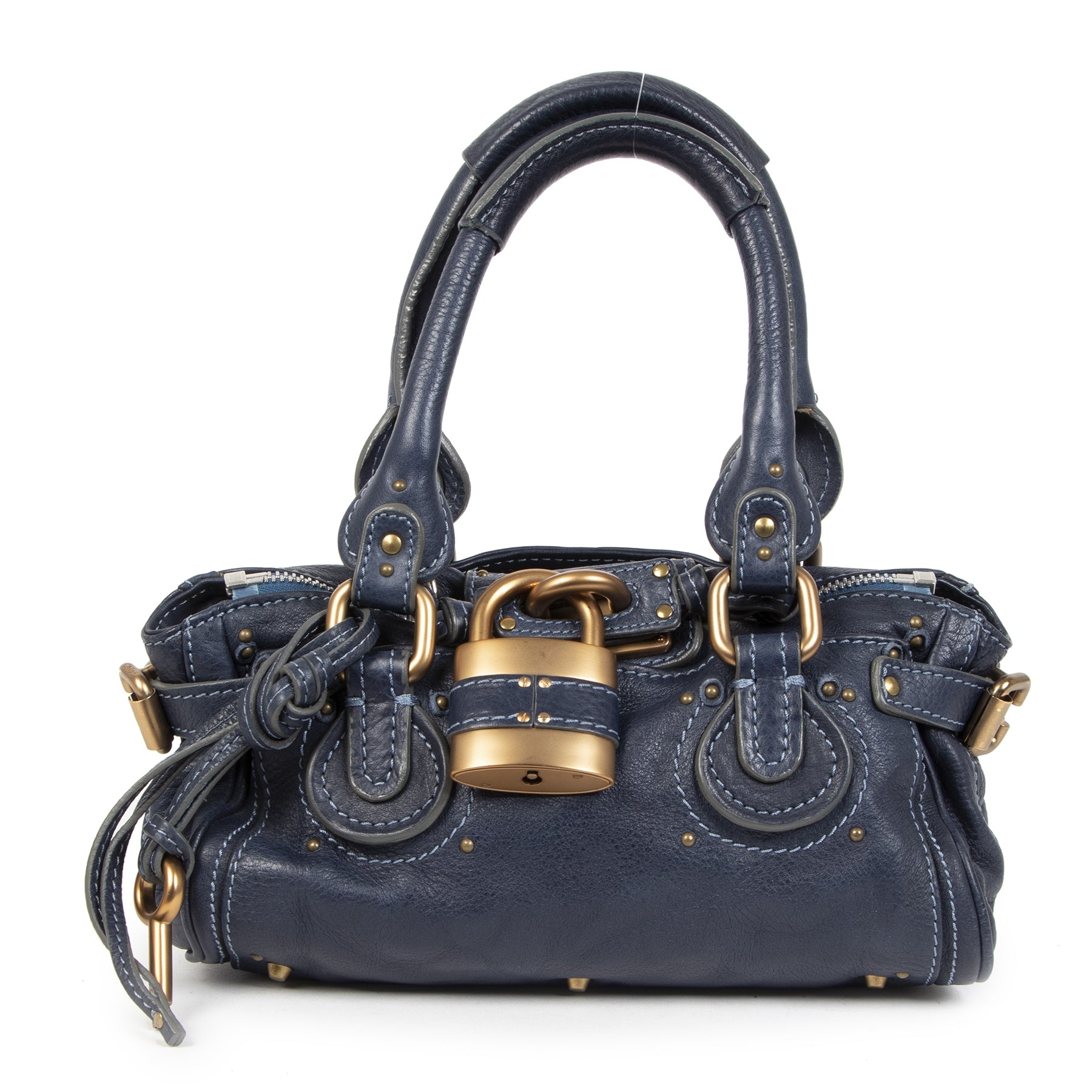 Chloé Mini Blue Paddington Bag – Labellov