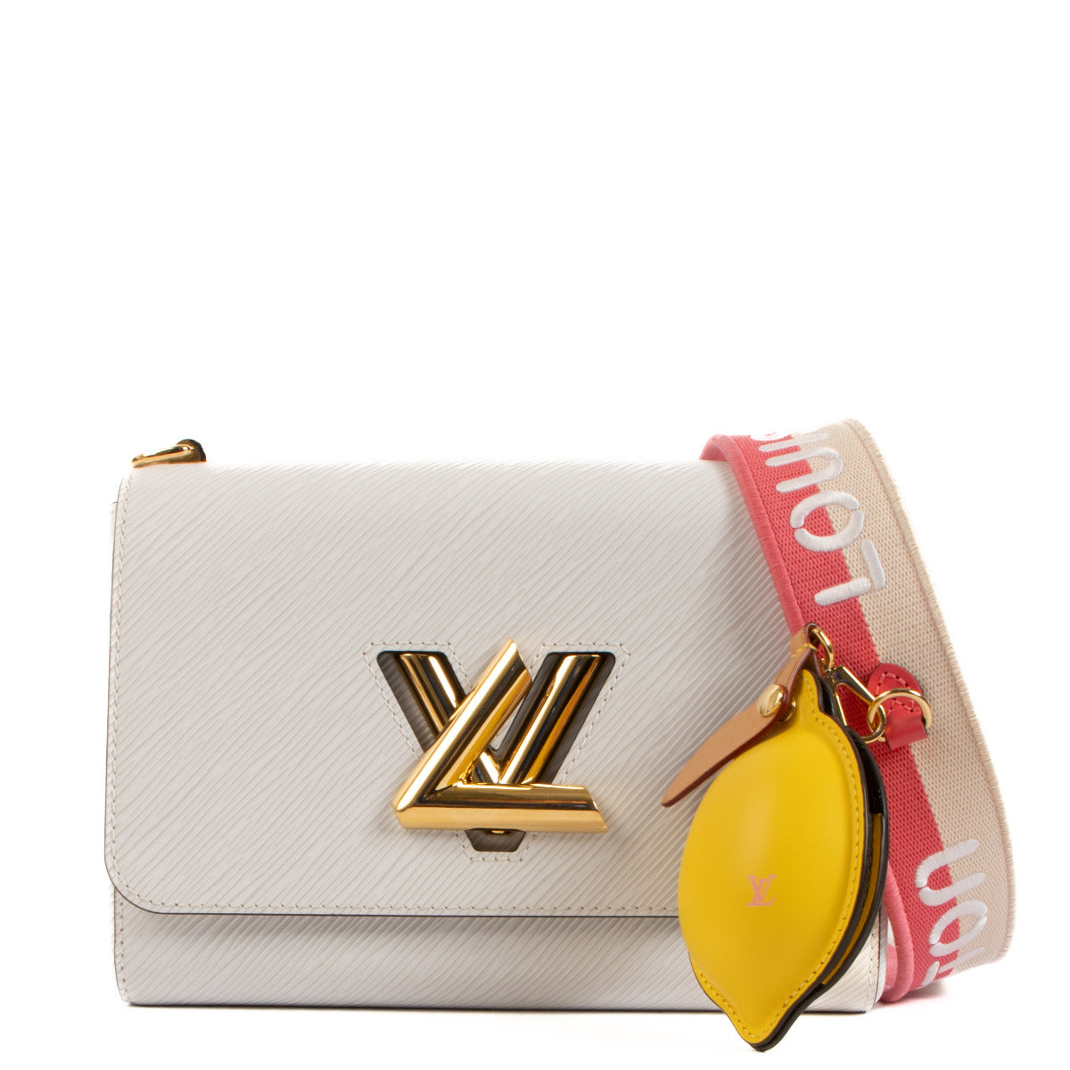 Louis Vuitton White Twist MM Lemon – Labellov