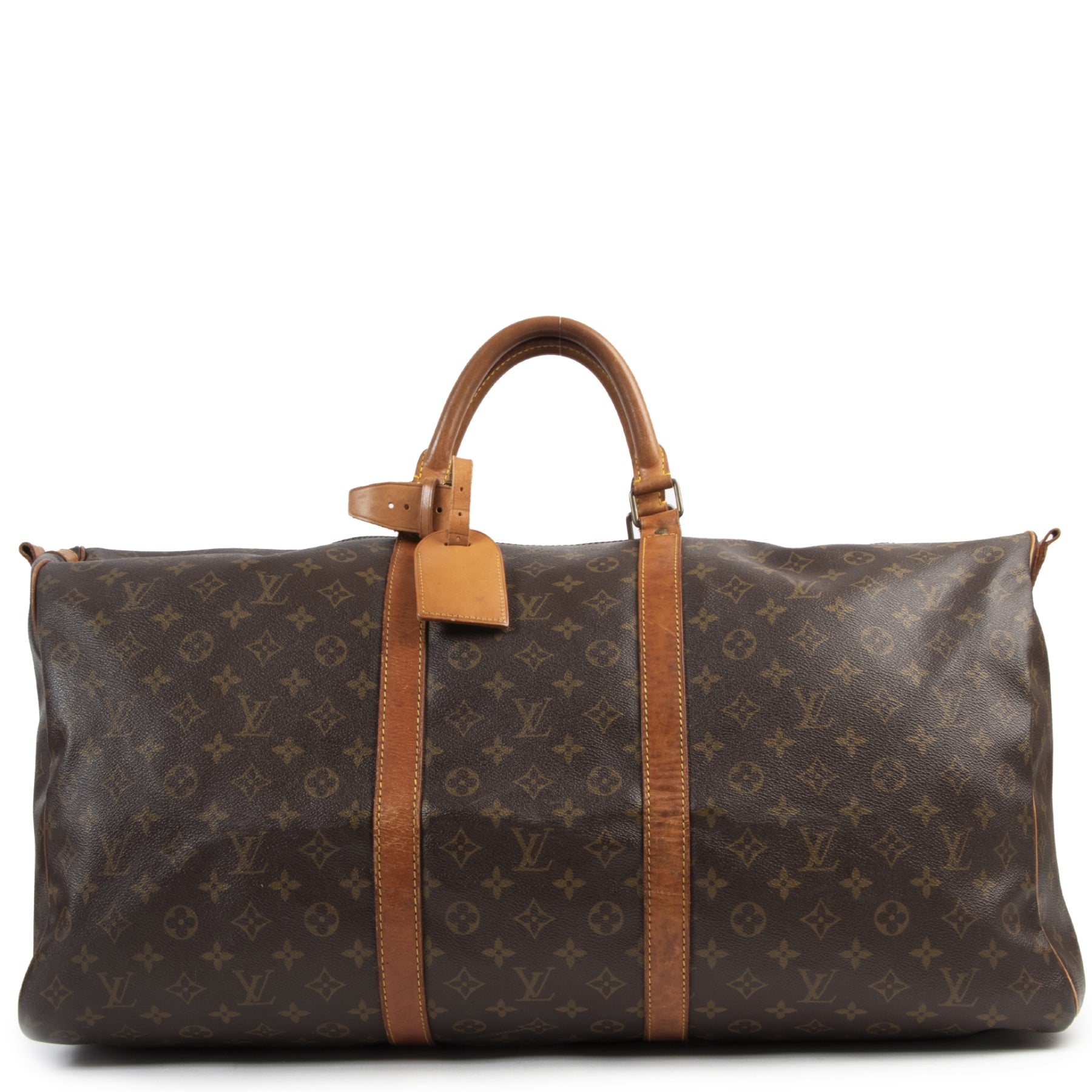 Louis Vuitton Vintage Monogram Keepall 60 Travel Bag – Labellov