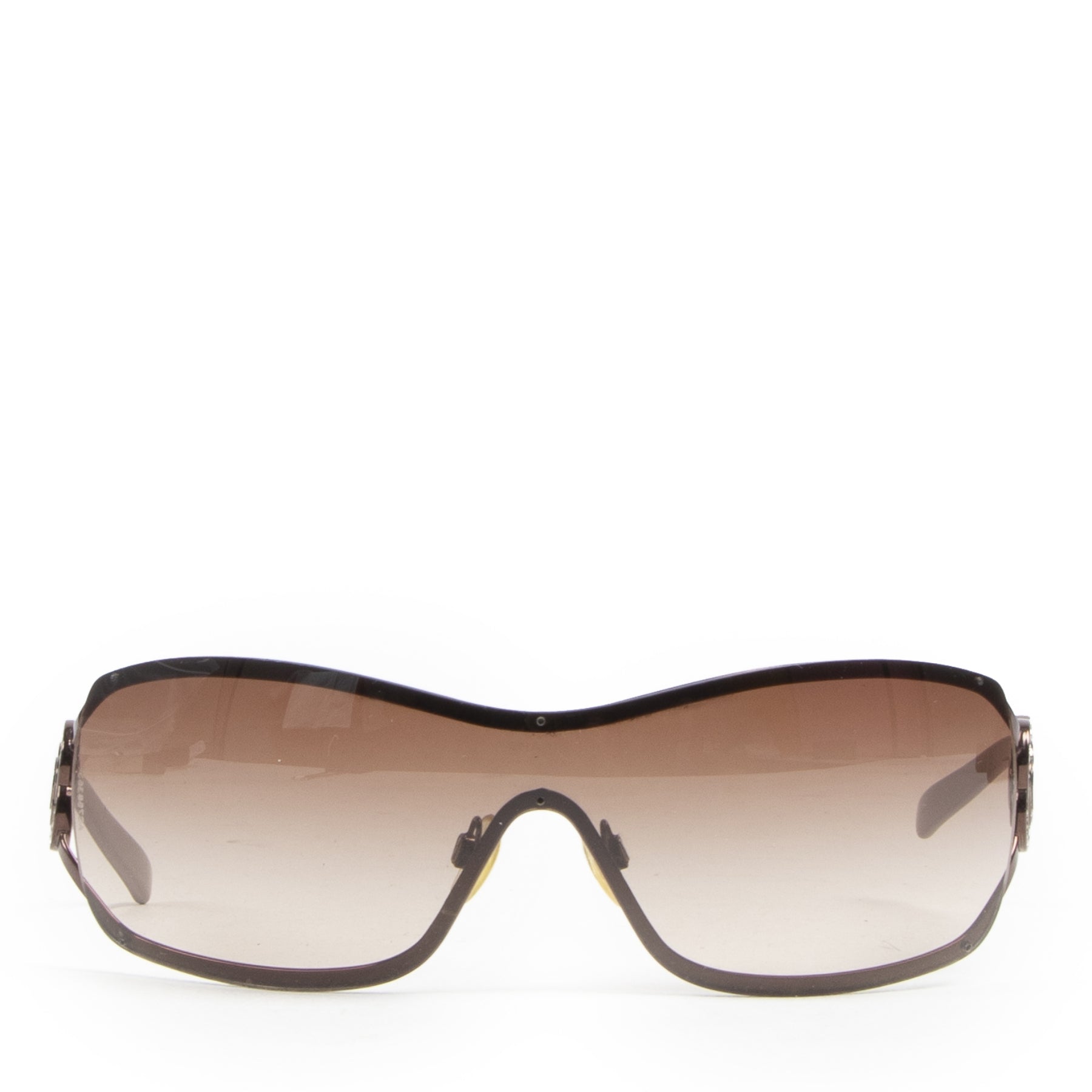 Chanel Swarovski Crystal Camelia Sunglasses – Labellov