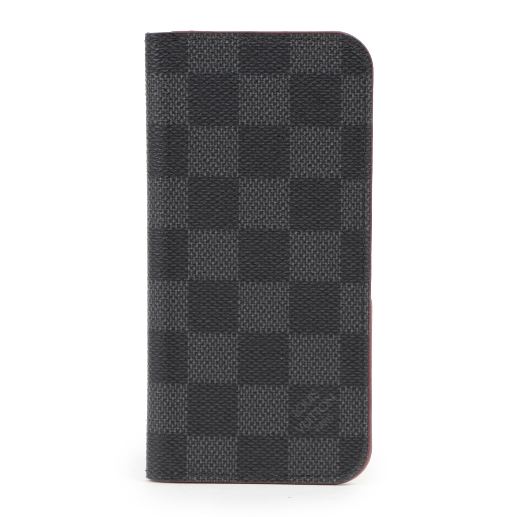 Louis Vuitton Black Damier Folio Iphone 6/6S case – Labellov