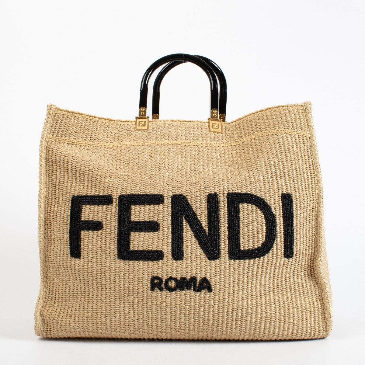 Fendi Raffia Large Sunshine Bag – Labellov