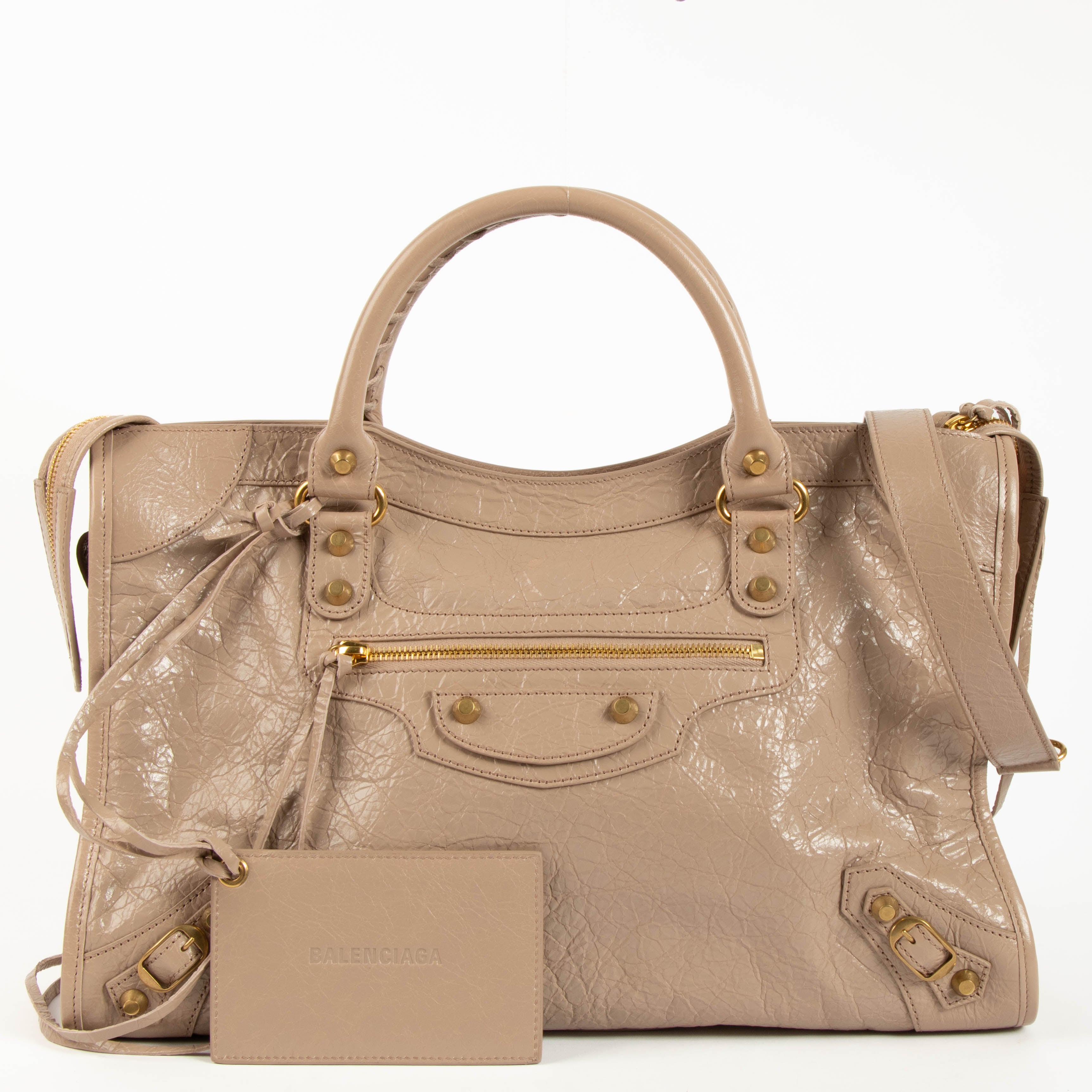 Balenciaga Blush Arena Medium Le City Bag – Labellov