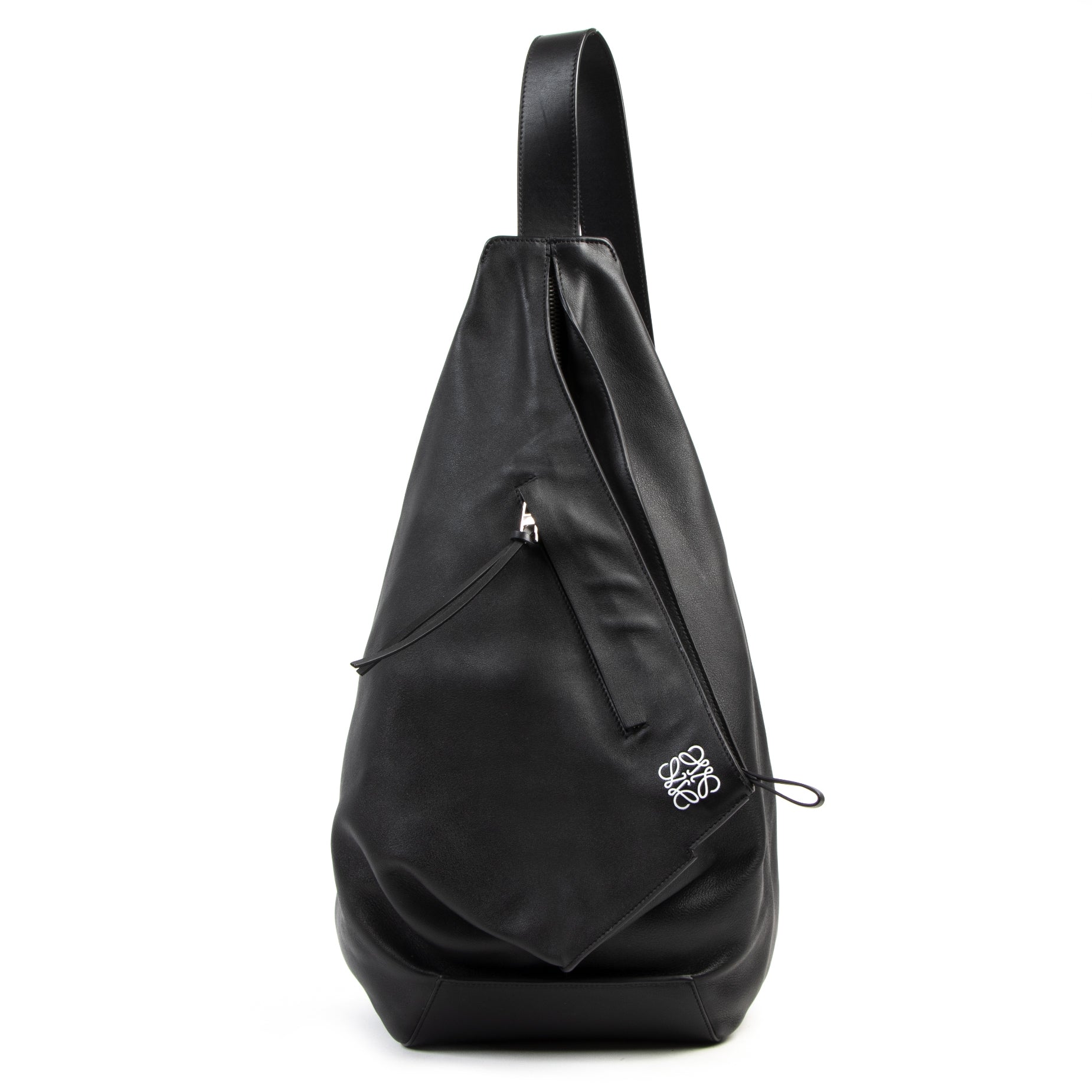 Loewe Black Medium Anton Backpack – Labellov Loewe Black Medium Anton Backpack – Labellov