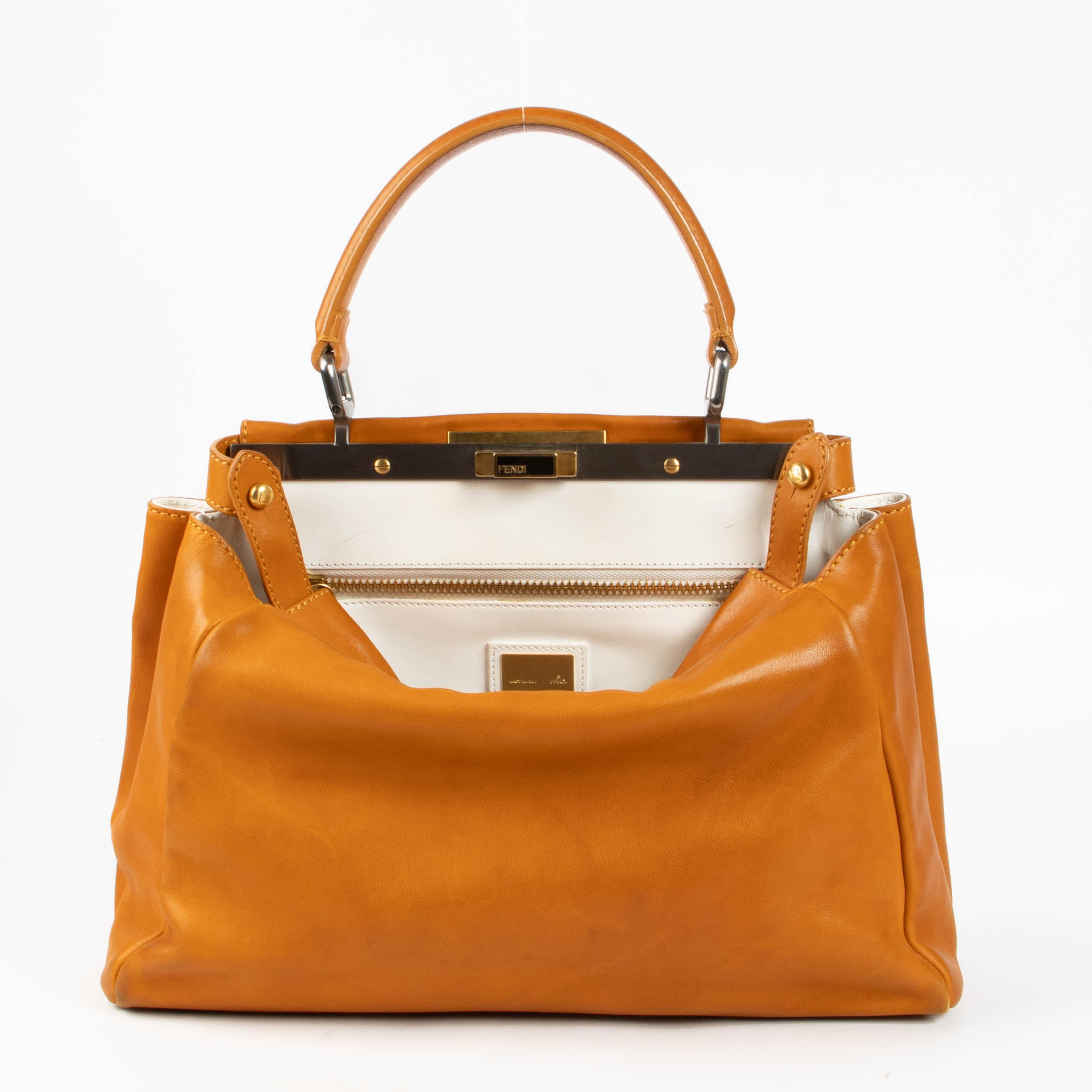 ビンテージファブリック Fendi Orange Peekaboo – Labellov