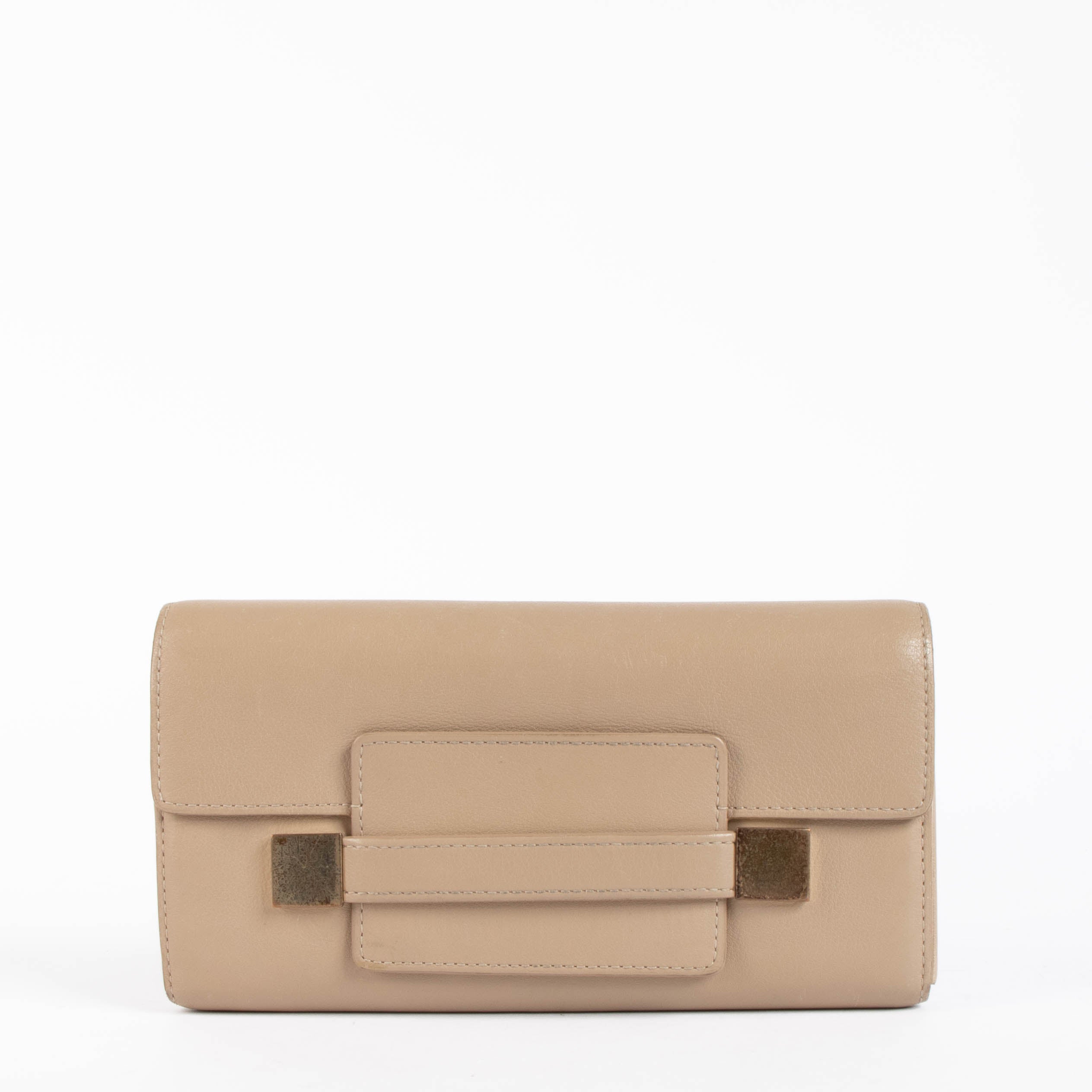 Delvaux Beige Madame Wallet – Labellov