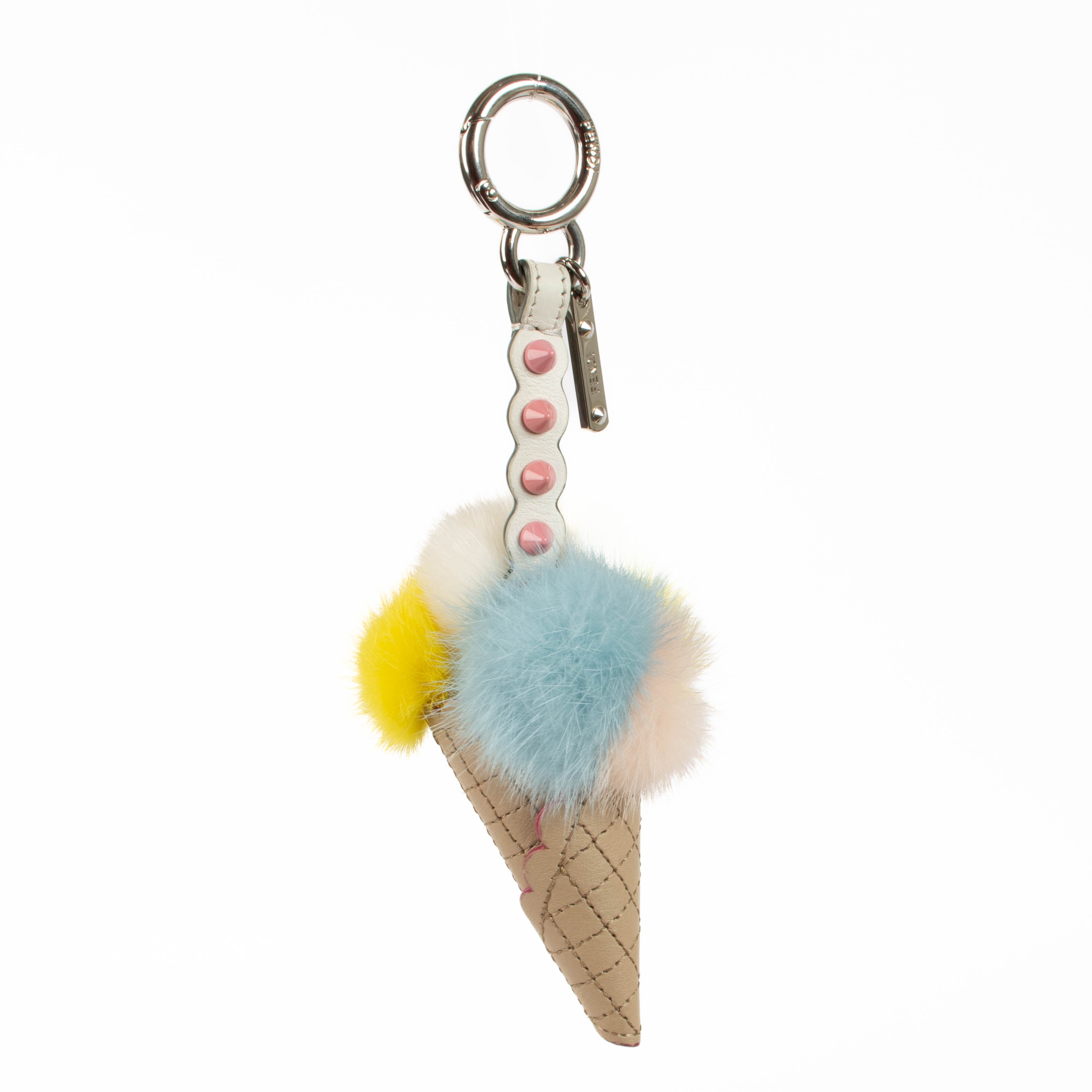Fendi Multicolor Fur Ice Cream Charm – Labellov
