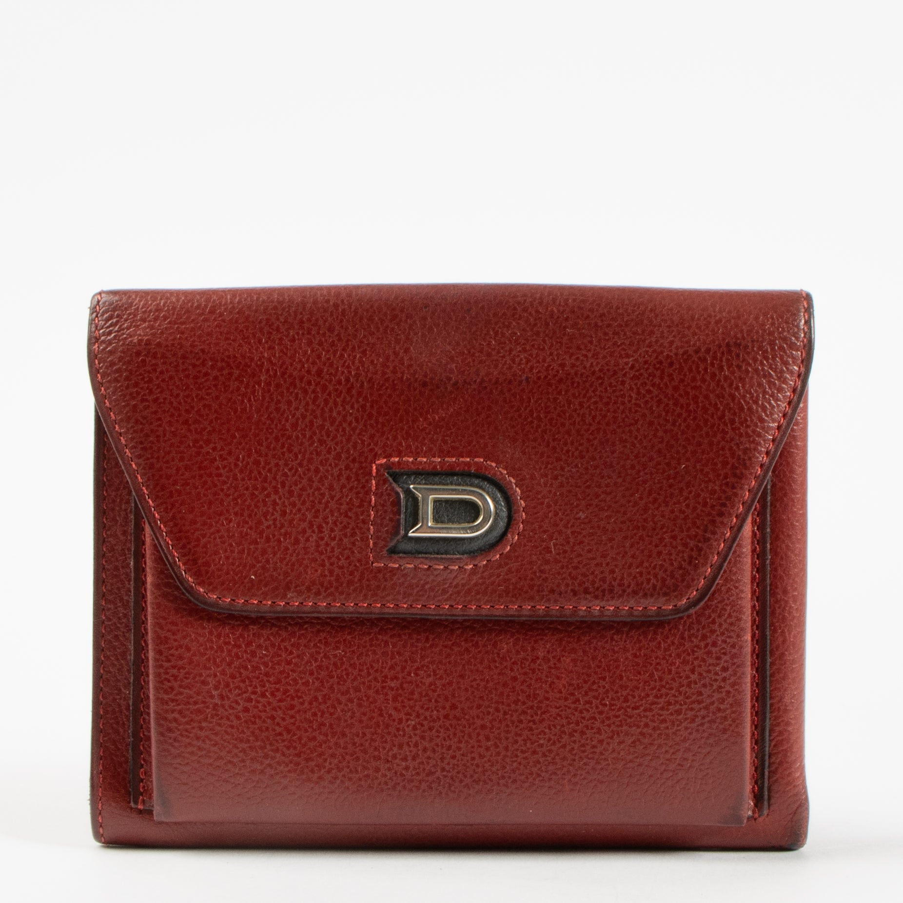 Delvaux Red Denise Wallet – Labellov