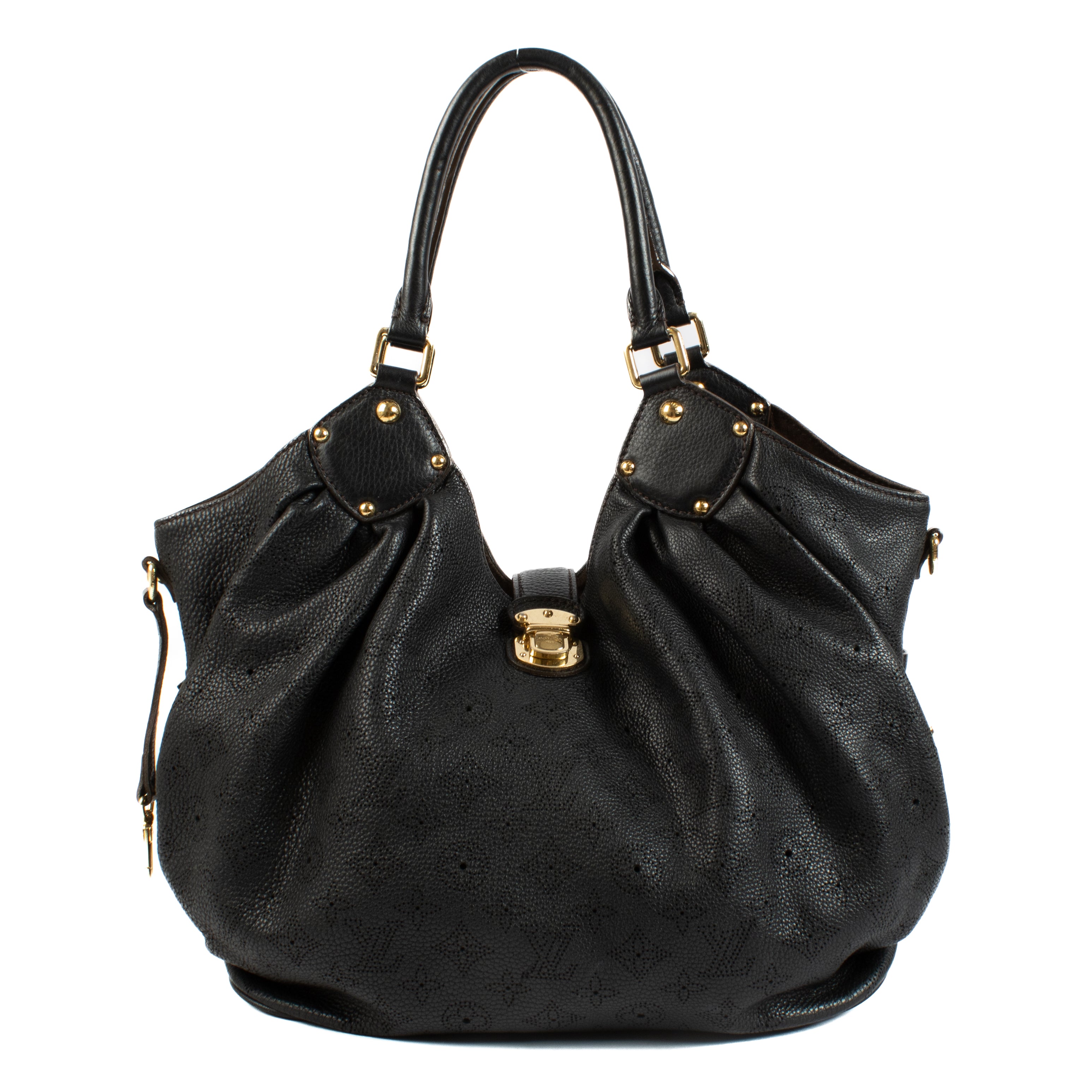 Louis Vuitton Black Mahina Noel Shoulder Bag – Labellov