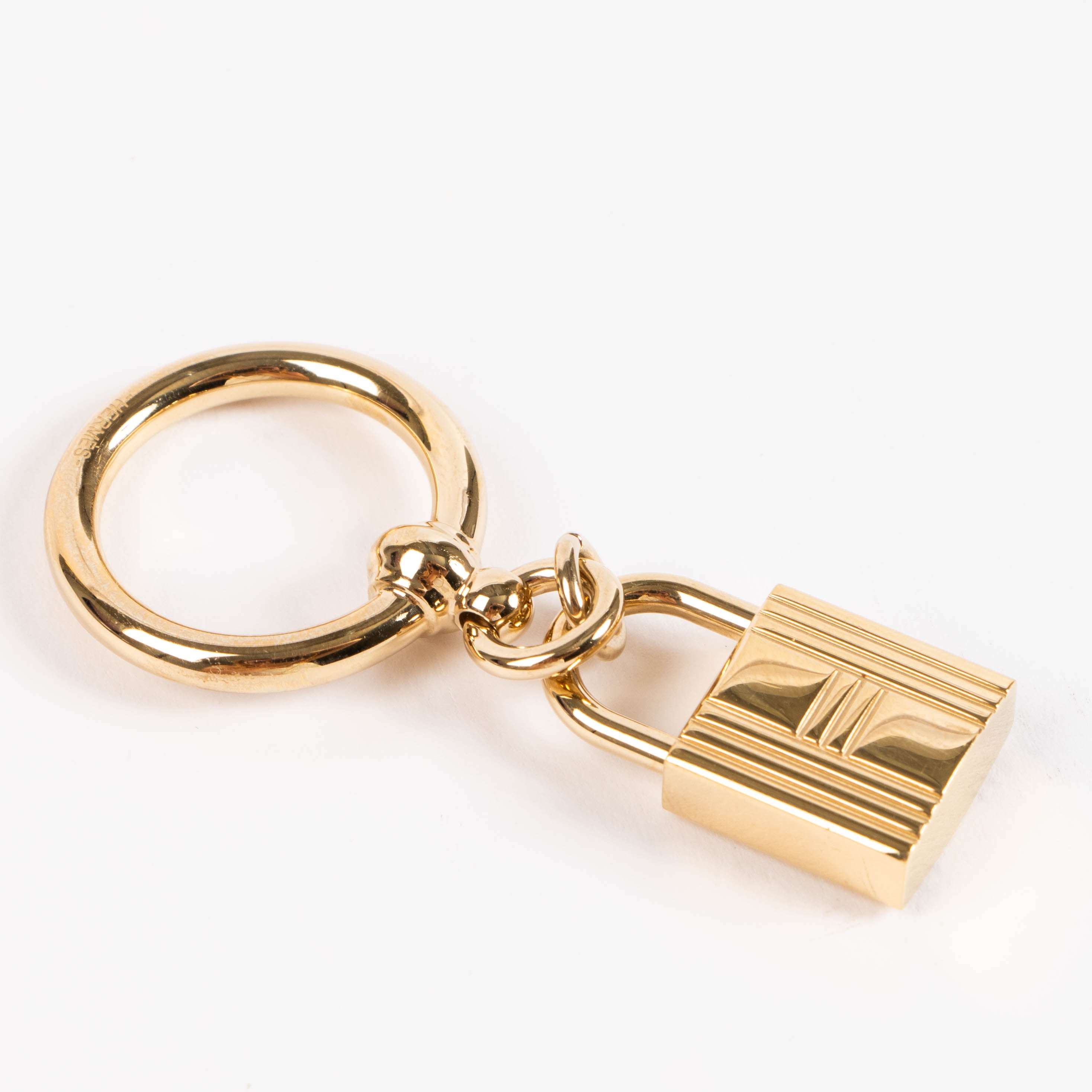 Hermes Gold Cadena Scarf Pendant Charm – Labellov
