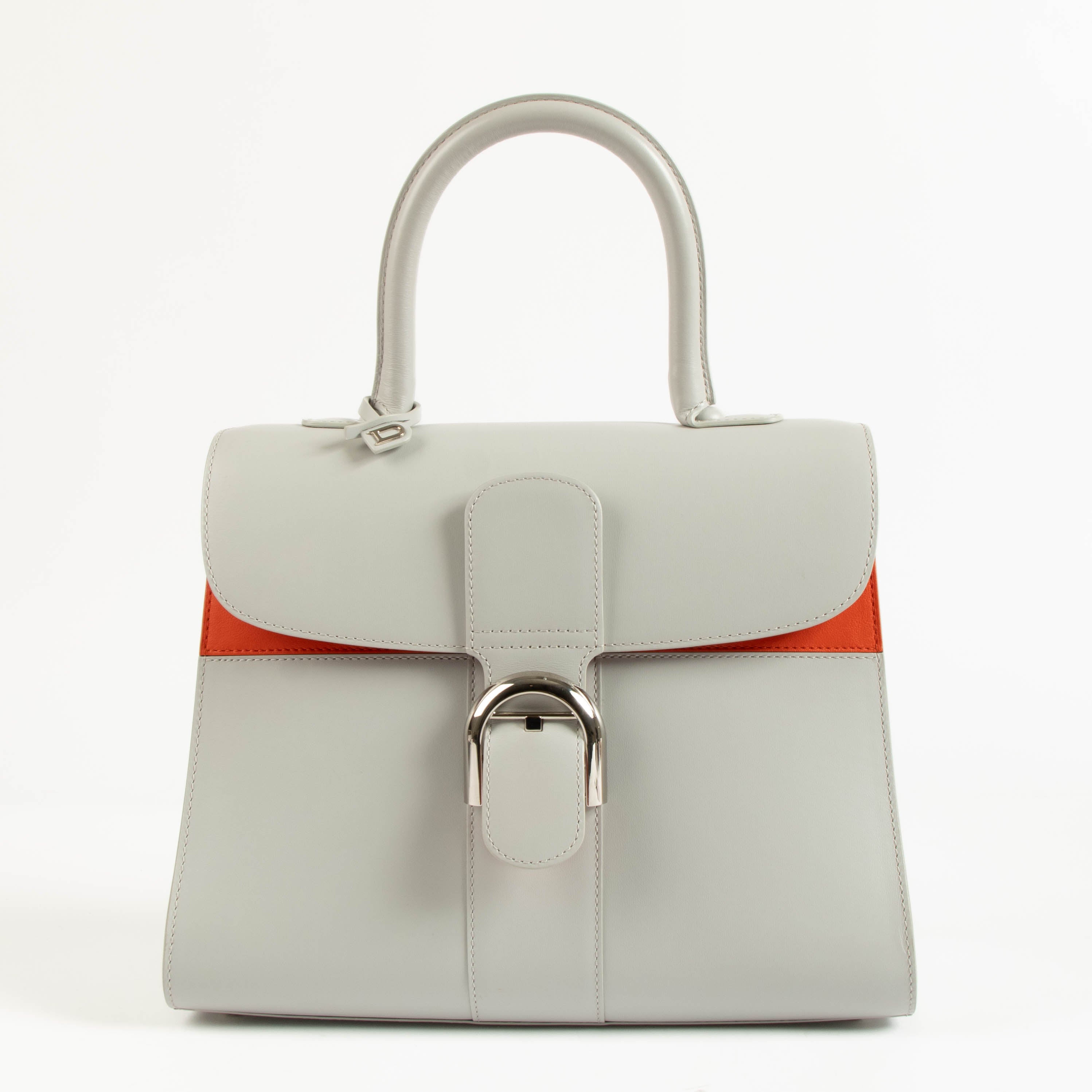 Delvaux Lin/Piment Box Calf Brillant MM Mirage Bag – Labellov