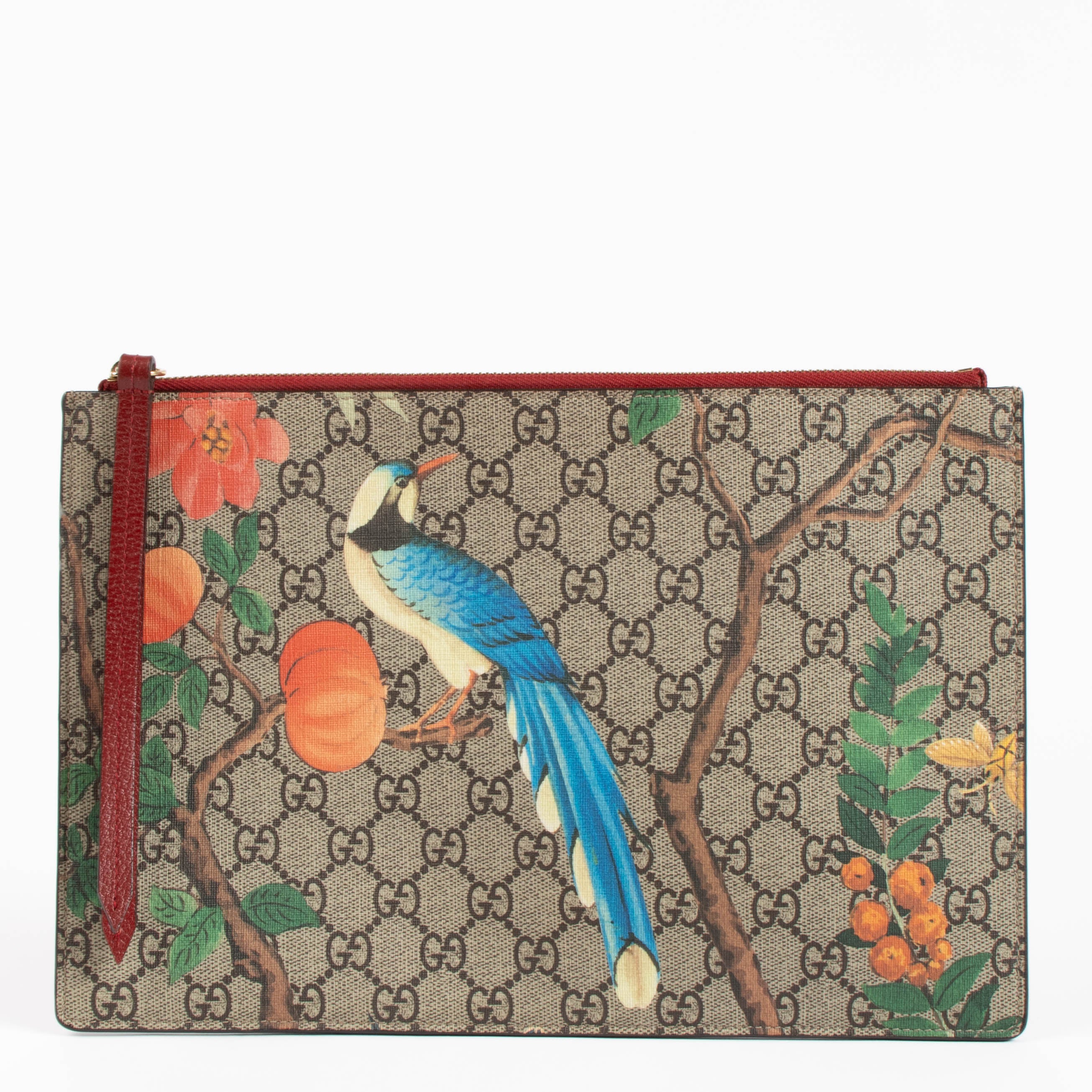 【最終お値下げ】GUCCI GG Supreme Tian キーポーチ Gucci GG Supreme Tian Pochette – Labellov