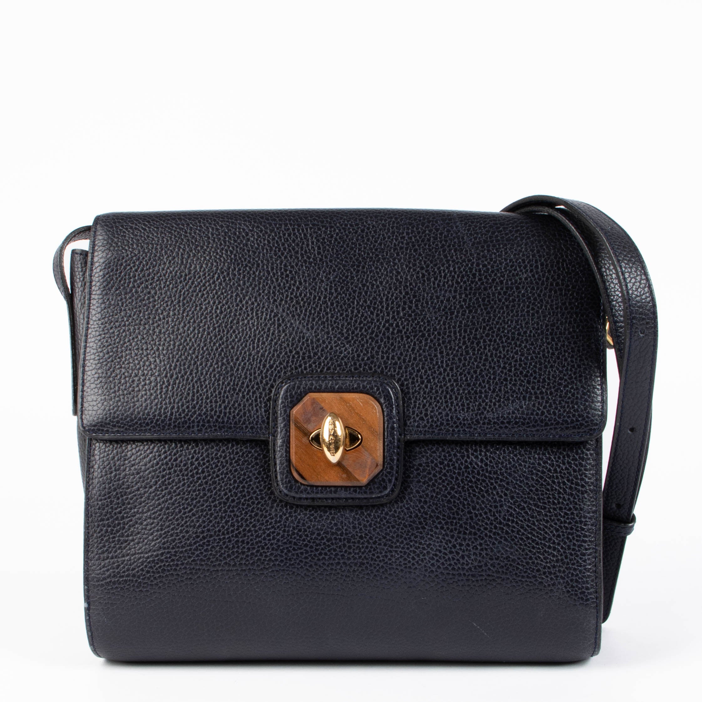 マーククロス Laula ショルダーバッグ 検)ドゥロワー  Delvaux DELVAUX】Lingot Small Alpina Calf クロスボディバッグ Plum (DELVAUX