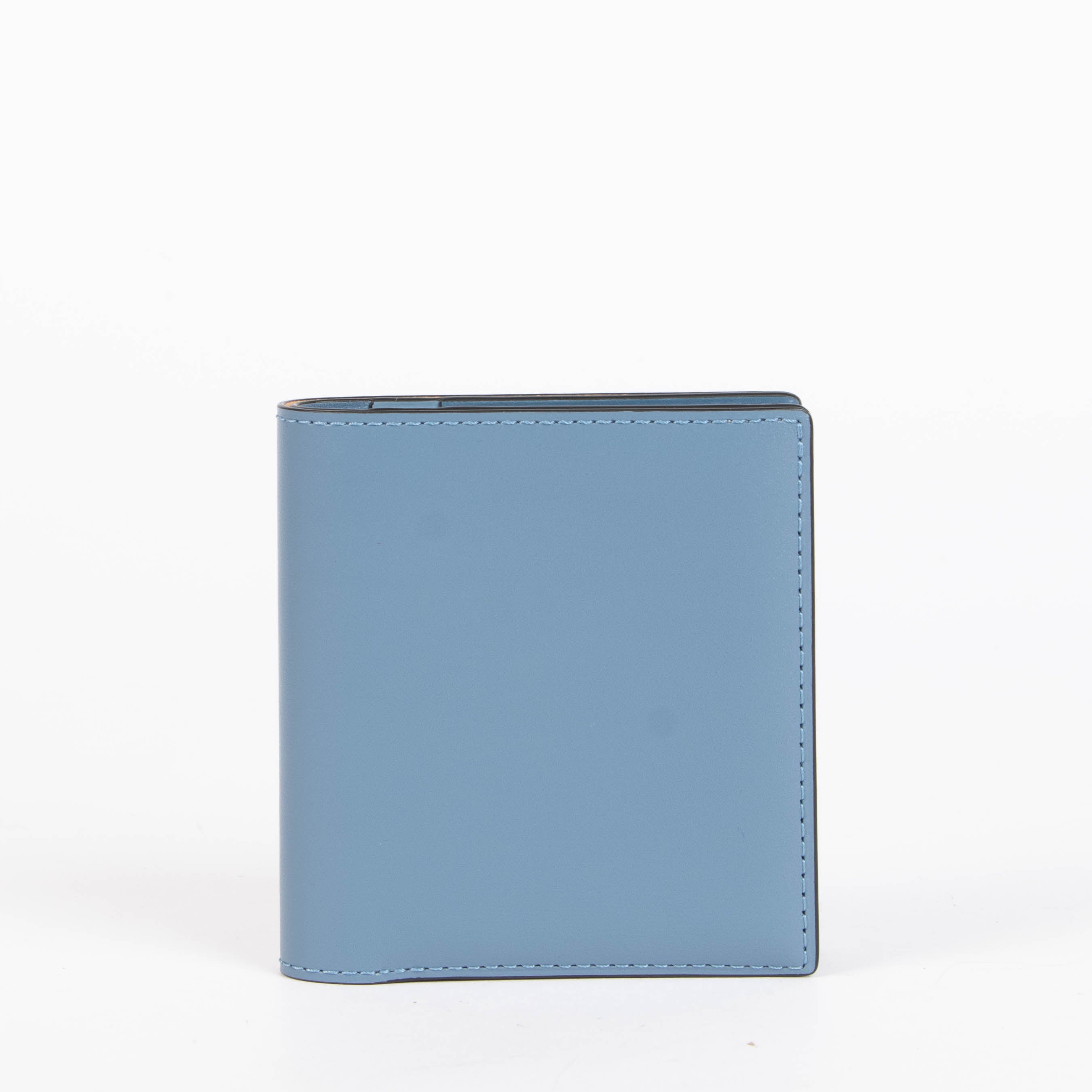 【美品】DELVAUX ケース ラウンド レザー メタリックブルー ポーチ Delvaux Blue Card Holder – Labellov