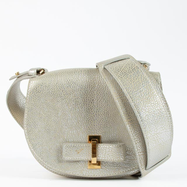 Delvaux Antique Silver Le Mutin Mini Army Bag – Labellov