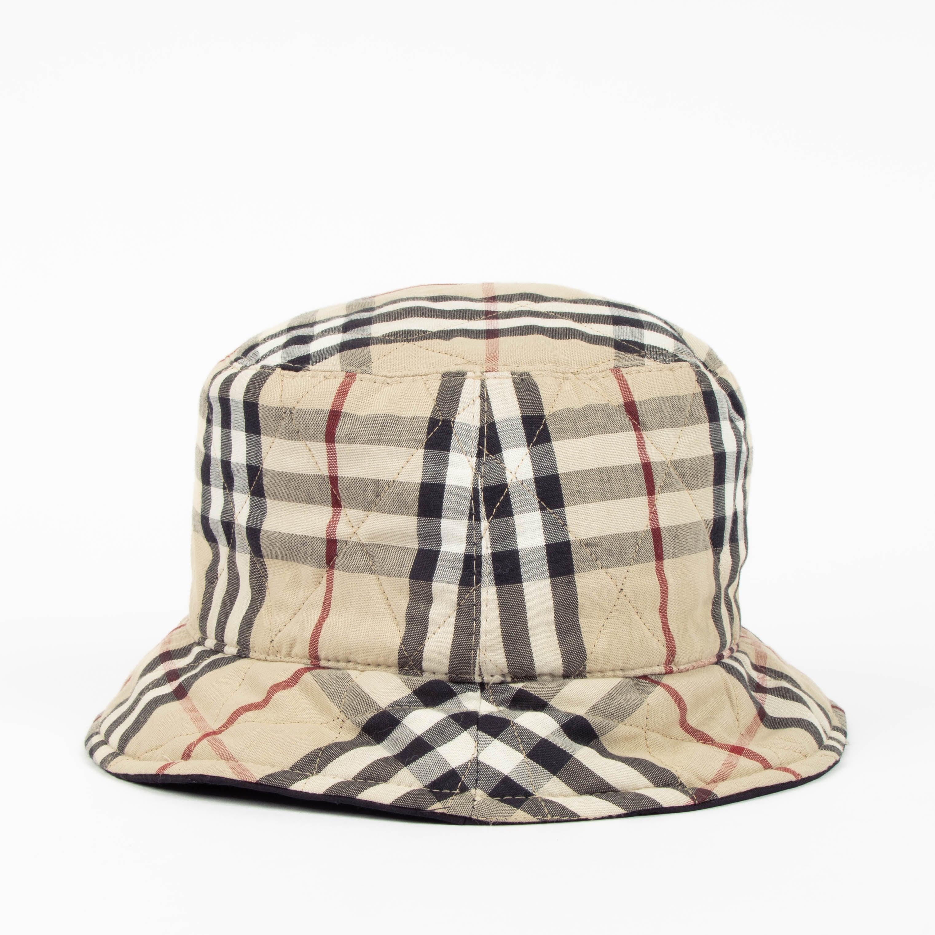 Burberry Check Reversible Padded Bucket Hat – Labellov