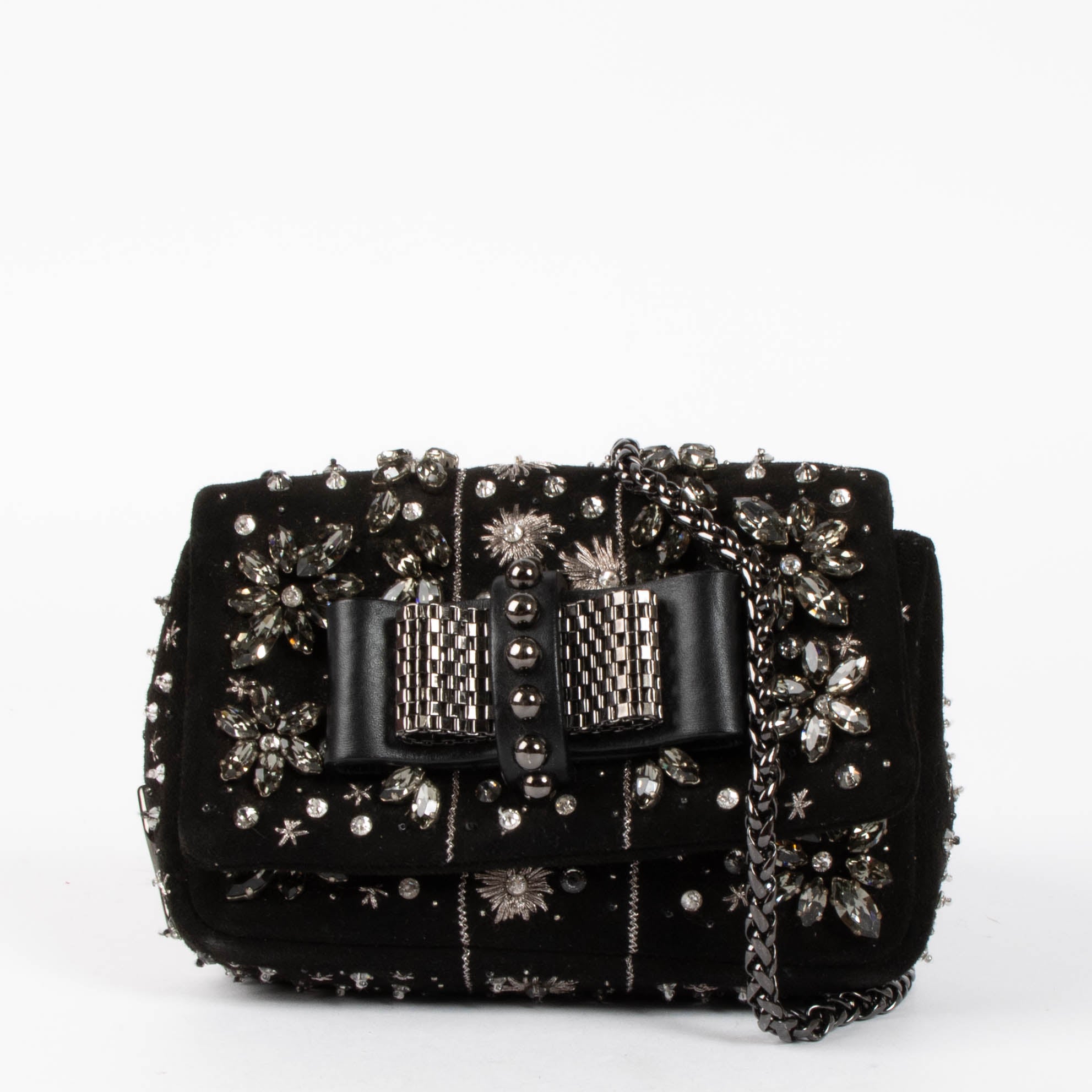 クリスチャンルブタン バッグ Sweet Charity Bag Christian Louboutin Black Sweet Charity Shoulder Bag – Labellov