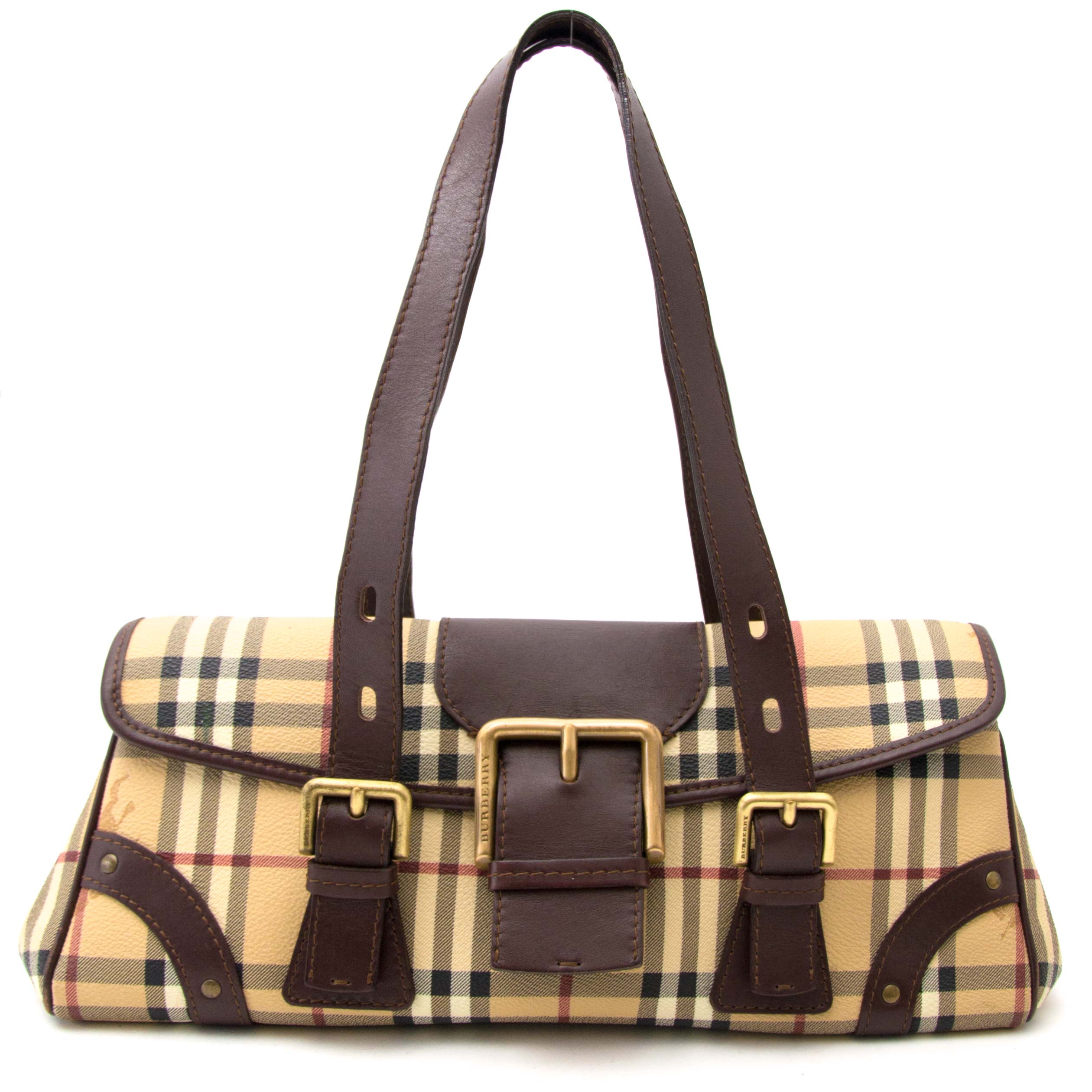 Burberry Haymarket Check Handbag – Labellov