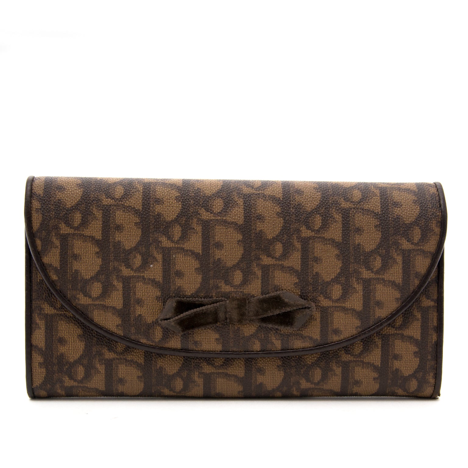 小物 Dior Monogram Wallet Dior Brown Monogram Wallet – Labellov