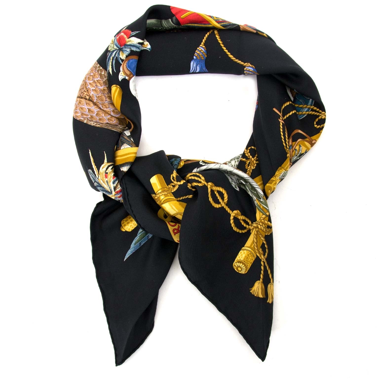 Hermès Carré Silk Scarf ' Les Oiseaux Du Roy' – Labellov