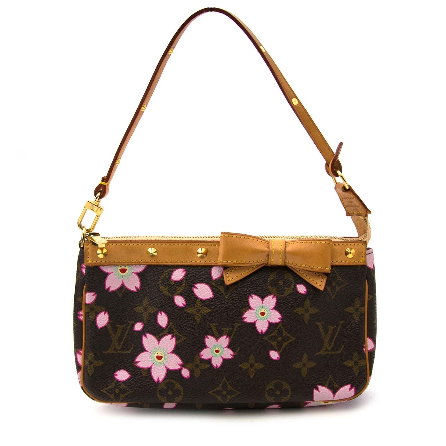 Louis Vuitton Limited Edition Monogram Cherry Blossom Pochette