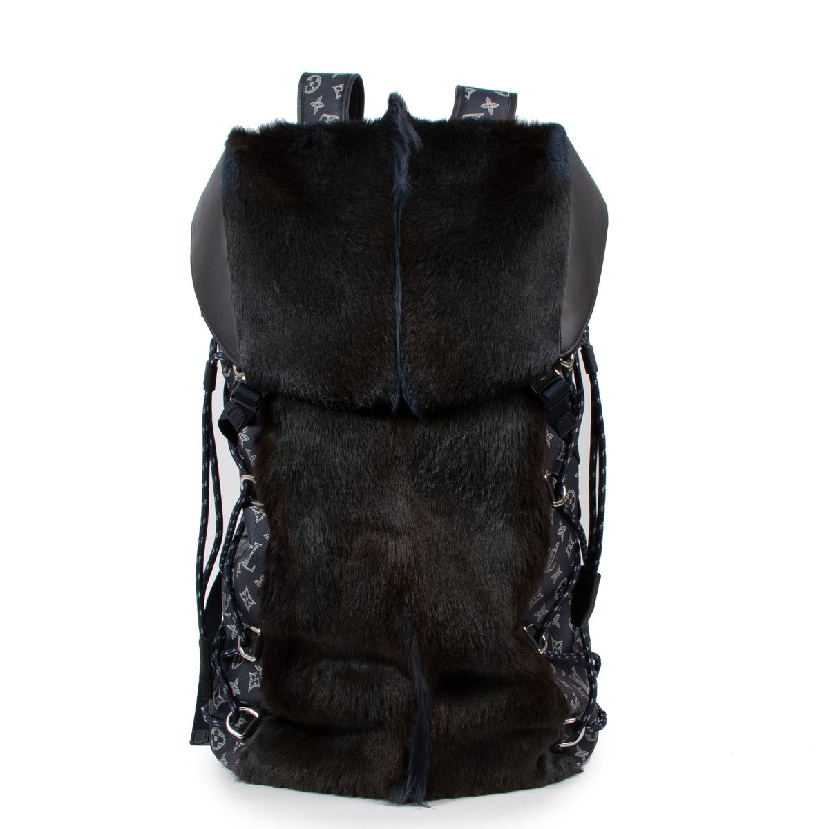 Louis Vuitton Spring/Summer 2017 Hiking Backpack Fur Savane Monogram