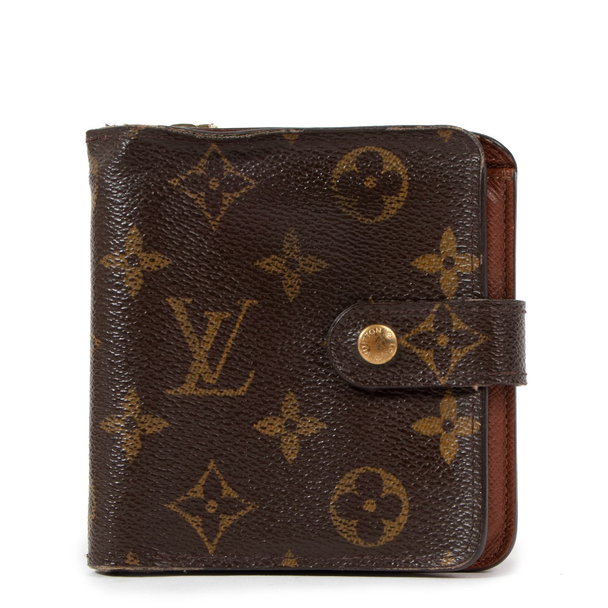 Louis Vuitton Monogram Compact Zipper Wallet – Labellov