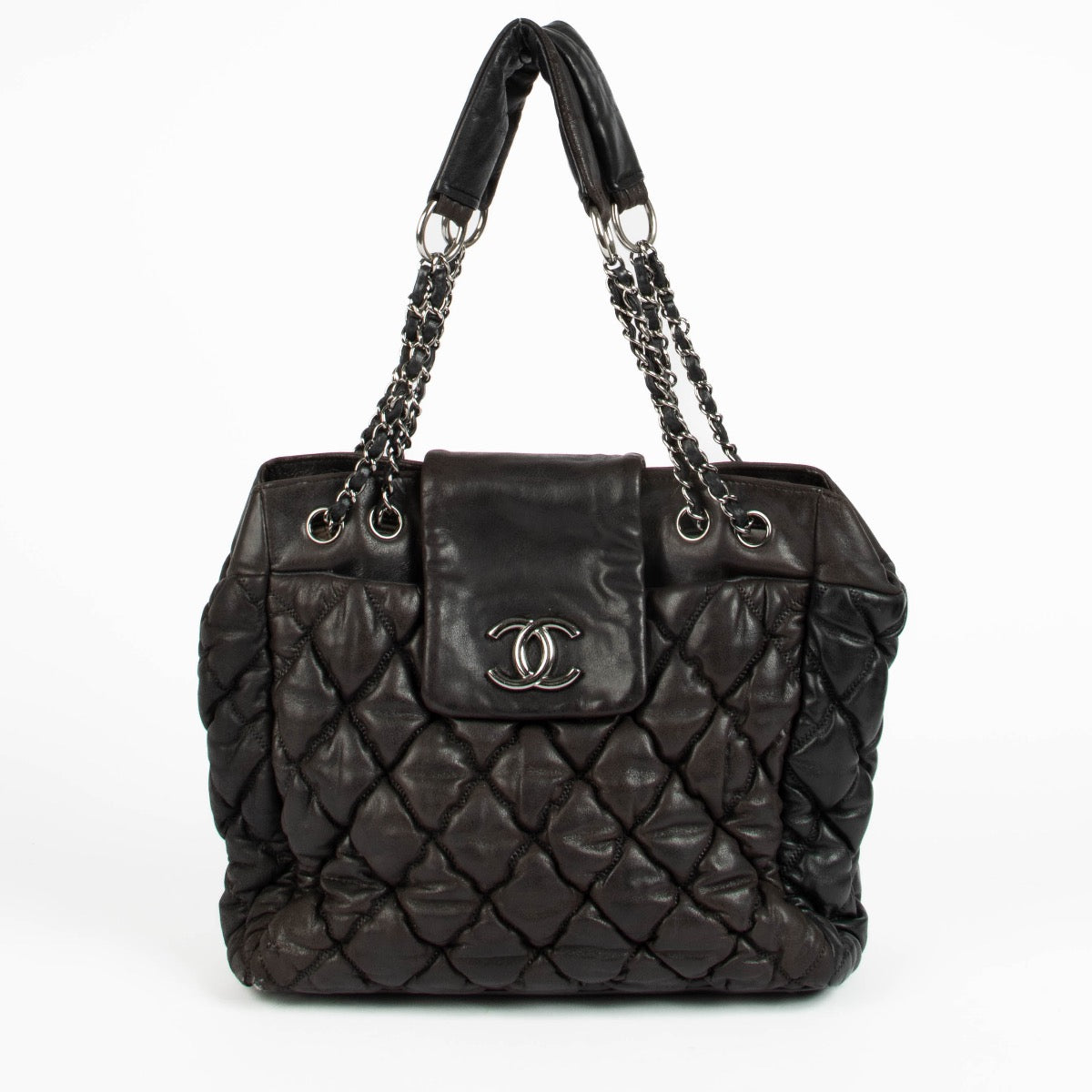 h*i様 CHANEL ShoulderBag,Quilted,Novelty, Chanel Black Leather Quilted Bubble Shoulder Bag – Labellov