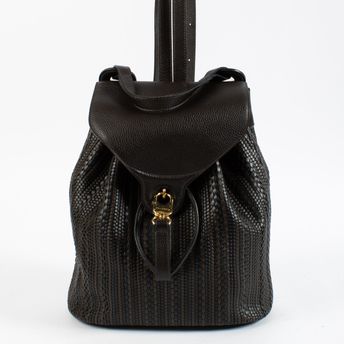 Delvaux Brown Rose Backpack – Labellov