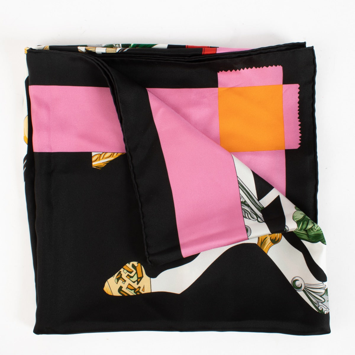 Hermès 140 Tout en Carré Silk Shawl – Labellov