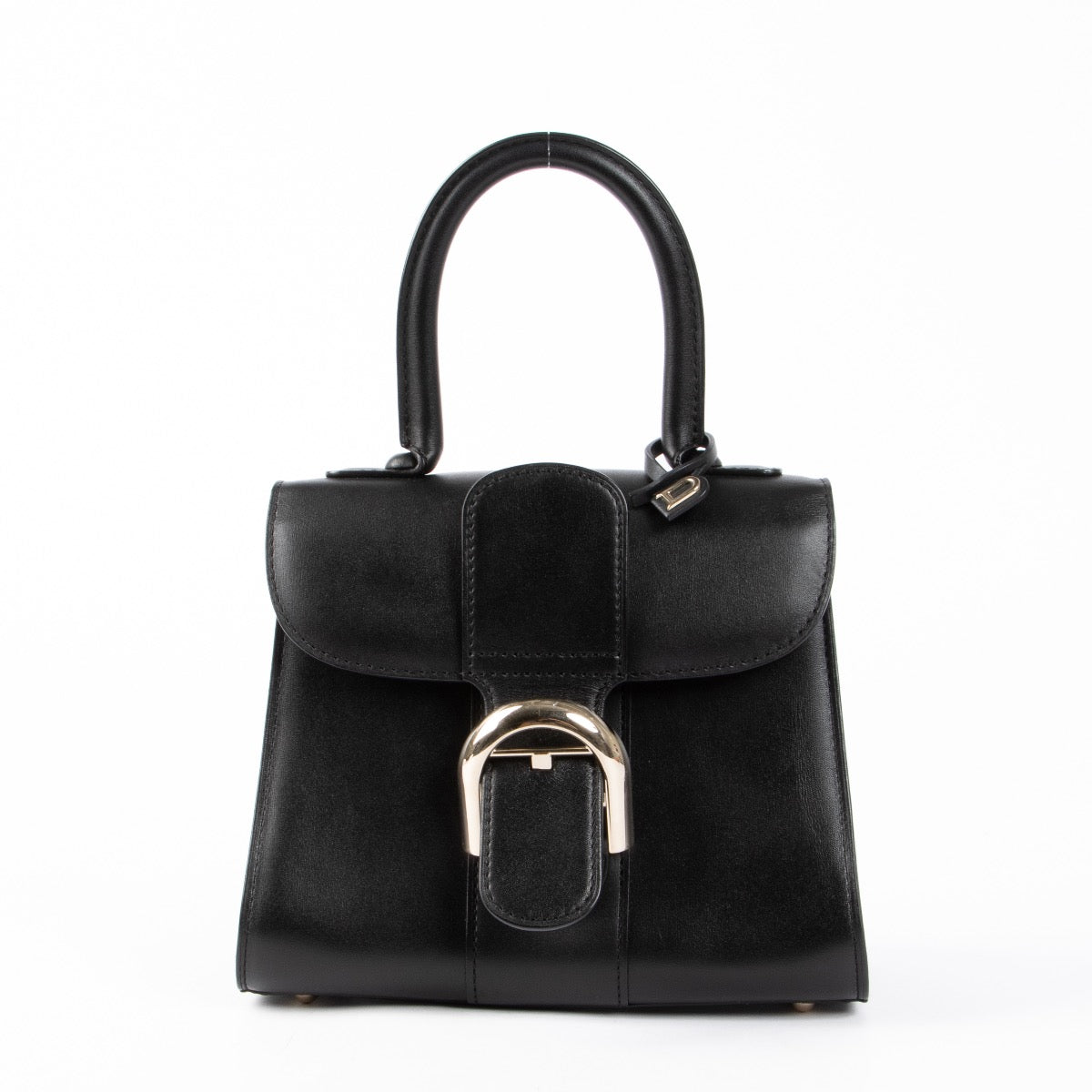 Delvaux Black Calfskin Brillant Mini Bag – Labellov