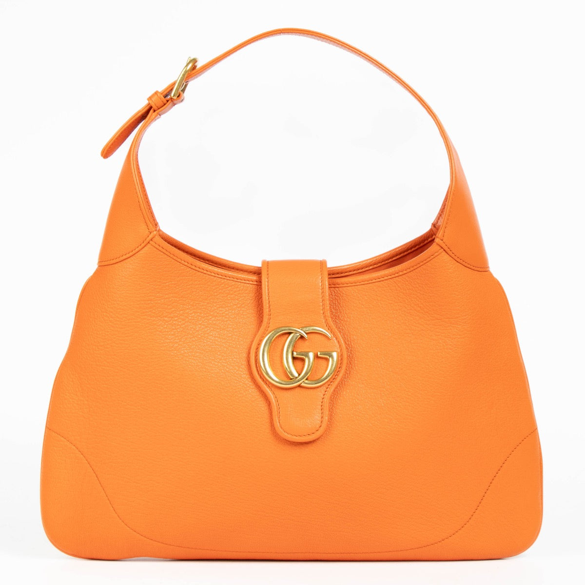 Gucci Orange Leather Aphrodite Medium Bag – Labellov