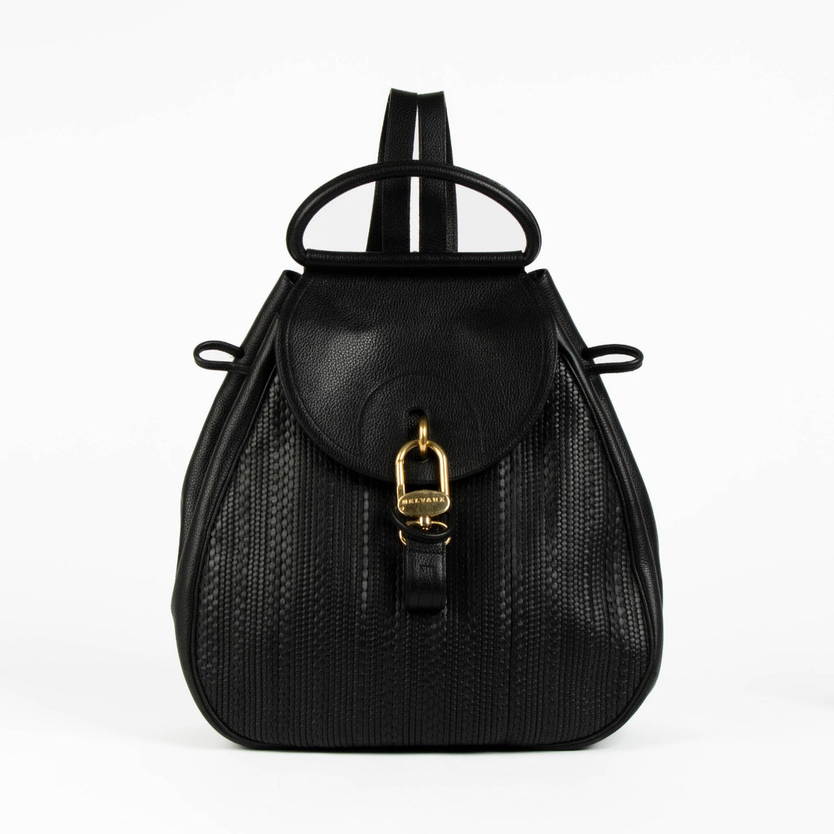Delvaux Black Toile De Cuir Lucifer Backpack – Labellov