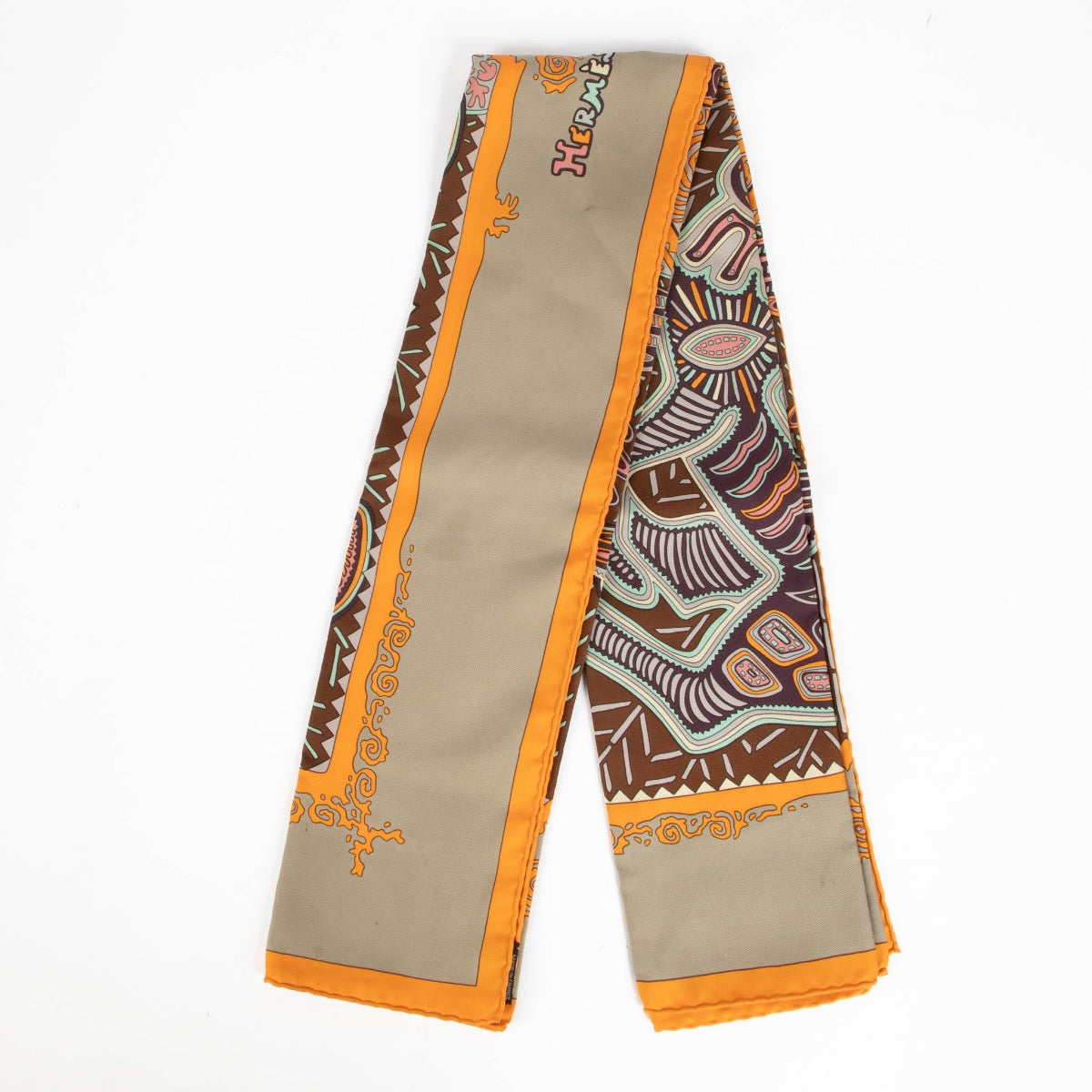 Hermès Silk Legende Kuna Peuple de Panama 90 Scarf – Labellov