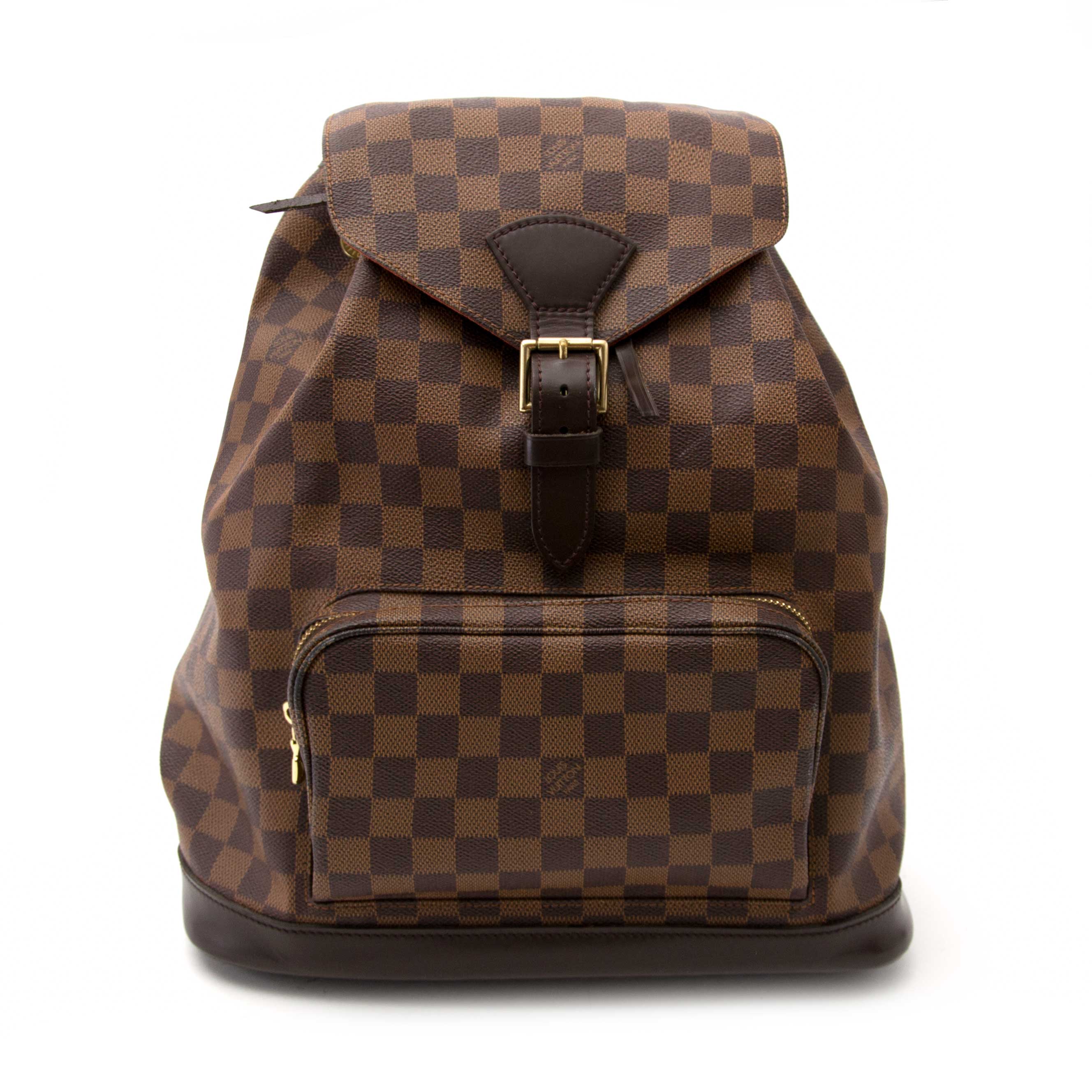 Louis Vuitton Damier Ebene Montsouris MM Backpack Bag – Labellov