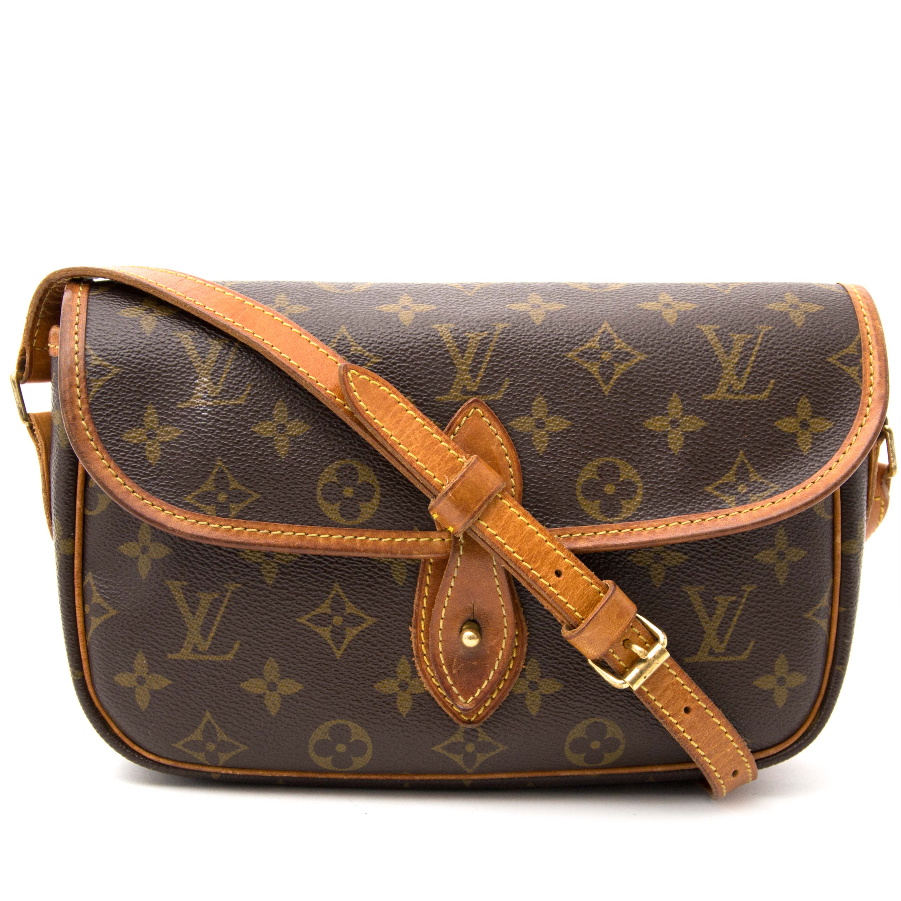 レア　Louis Vuitton モノグラム セクレ　ヴィンテージ　ショルダー Louis Vuitton Monogram Sac Gibeciere PM – Labellov