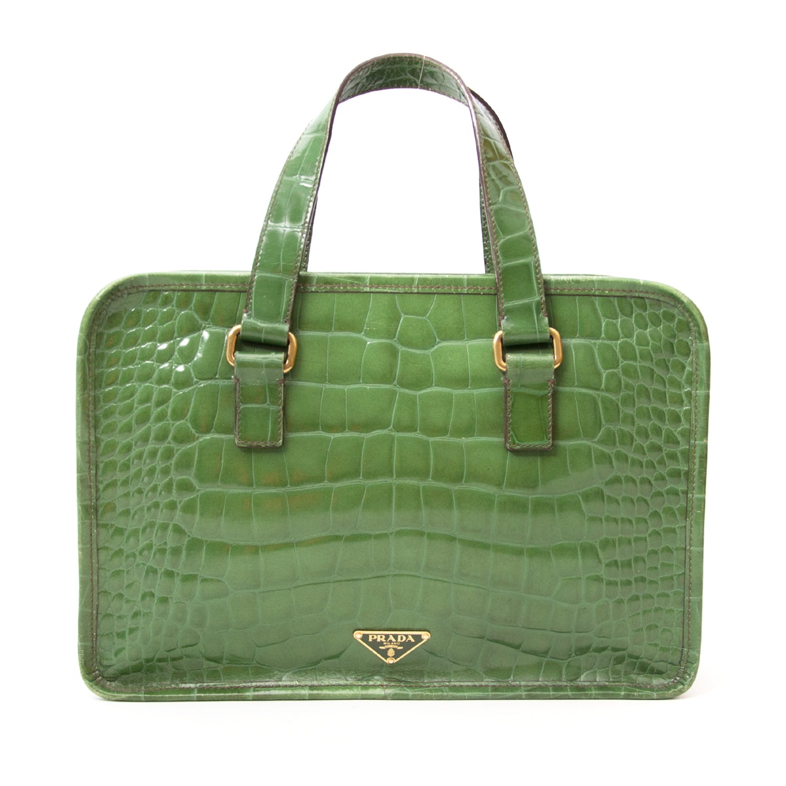 PRADA BAULETTO ハンドバッグ タルコ Prada Bluette Saffiano Lux Leather Top Handle Bauletto Bag