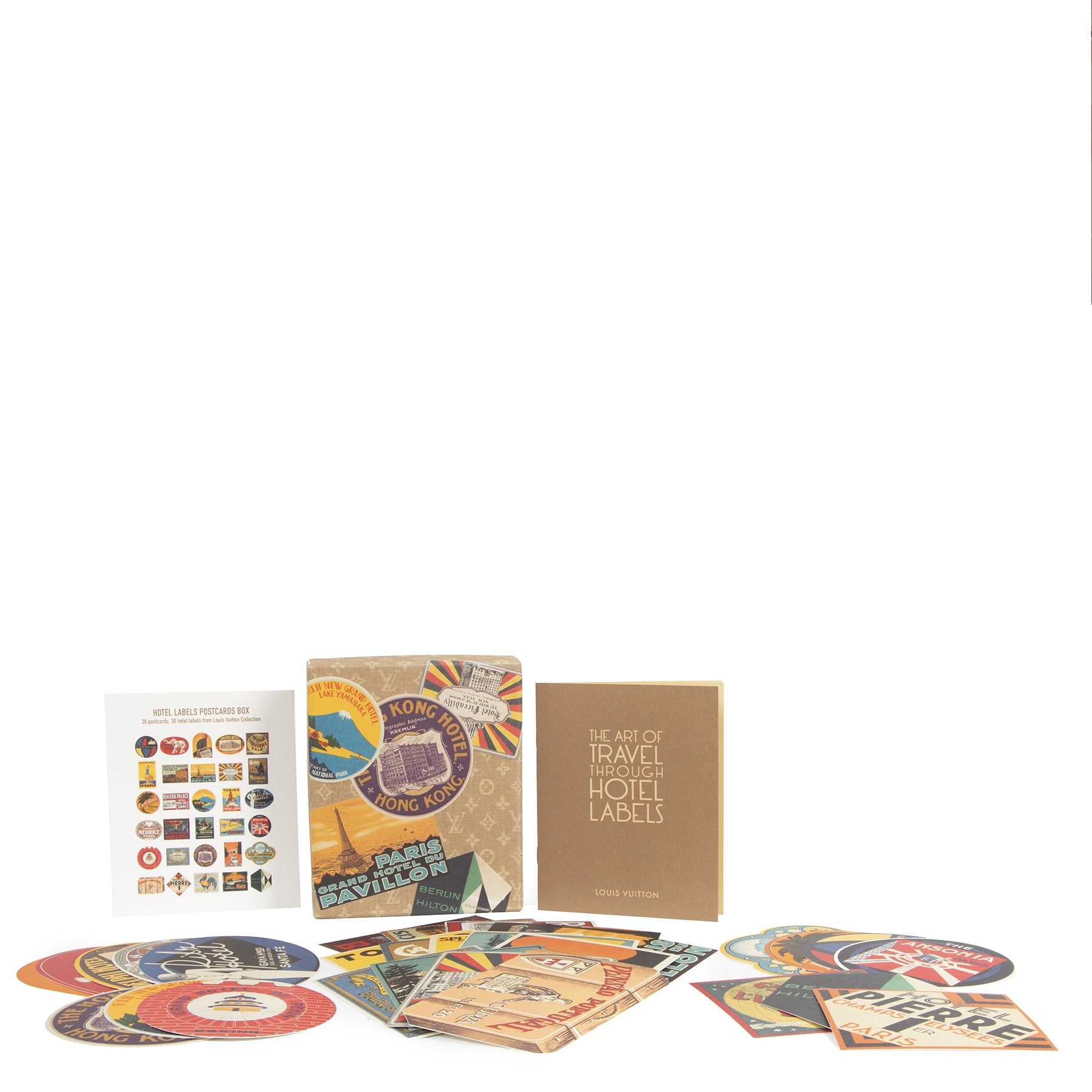 Louis Vuitton Postcards 'The Art Of Travel Through Hotel Labels