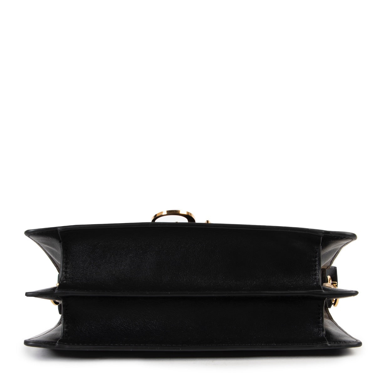Shop safe online 100% authentic second hand JW Anderson Black Leather Logo Shoulder Bag in very good condition at Labellov in Antwerp.