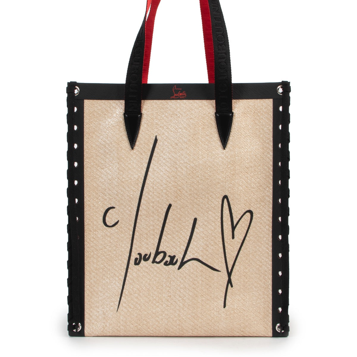 Shop safe online at Labellov in Antwerp this 100% authentic second hand Christian Louboutin Beige Cabalance Shoulder bag