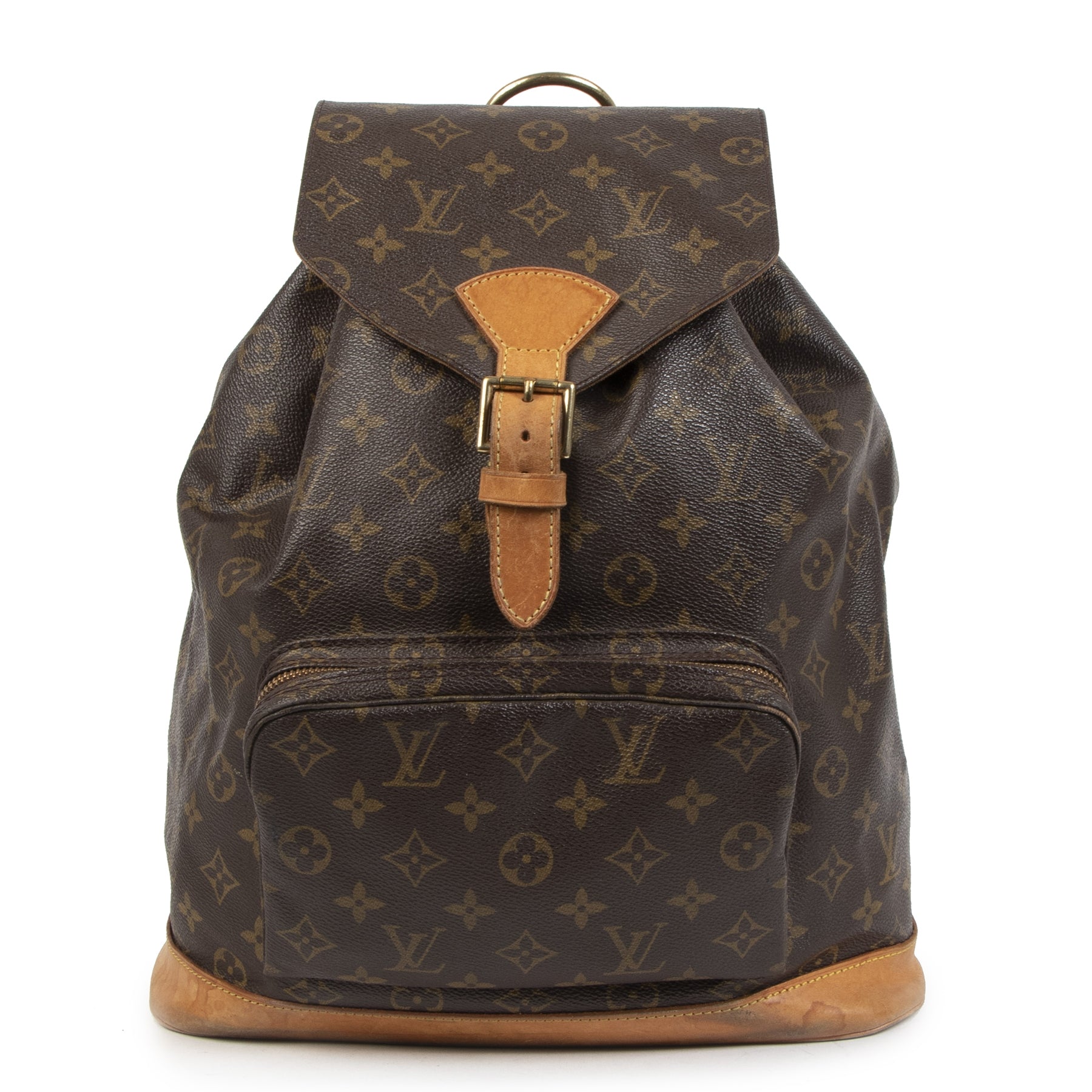 Authentic secondhand Louis Vuitton Monogram Montsouris GM Backpack designer bags accessories clothing shoes luxury vintage webshop designer brands fashion safe secure online shopping worldwide shipping