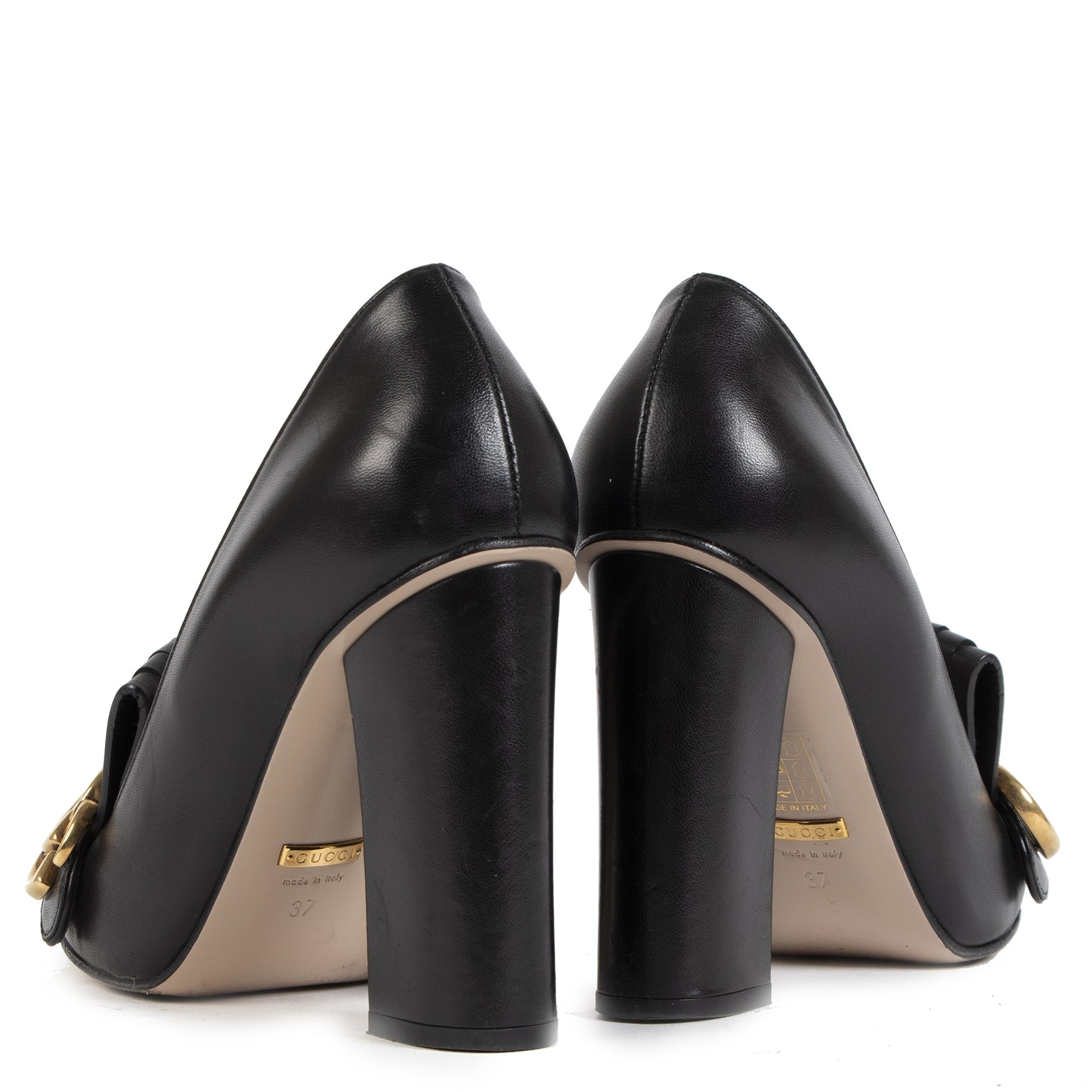 Gucci Marmont Black Pumps - Size 37 – Labellov