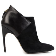 Sergio Rossi Black Suede Ankle Boots - Size 37 1/2