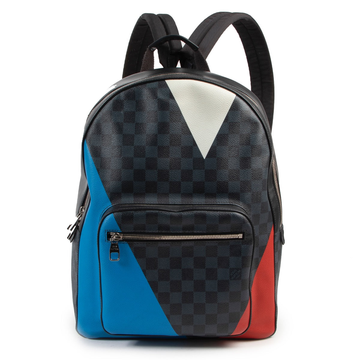 Shop safe online authentic second hand Louis Vuitton Damier Cobalt America's Cup Regatta Josh Backpack at the right price.