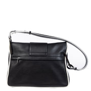 Delvaux Givry Black White Shoulder Bag