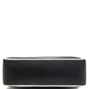 Delvaux Givry Black White Shoulder Bag