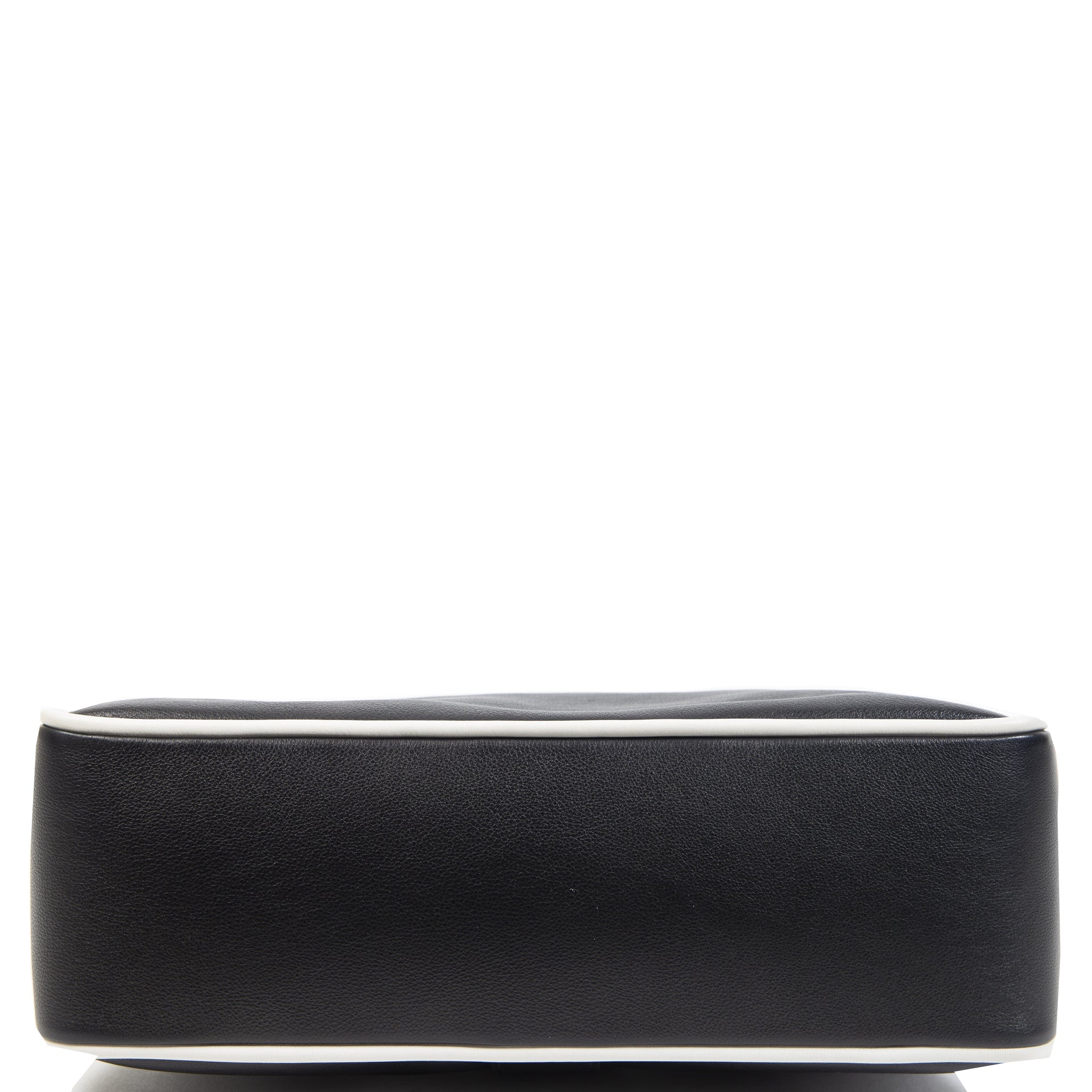 Delvaux Givry Black White Shoulder Bag