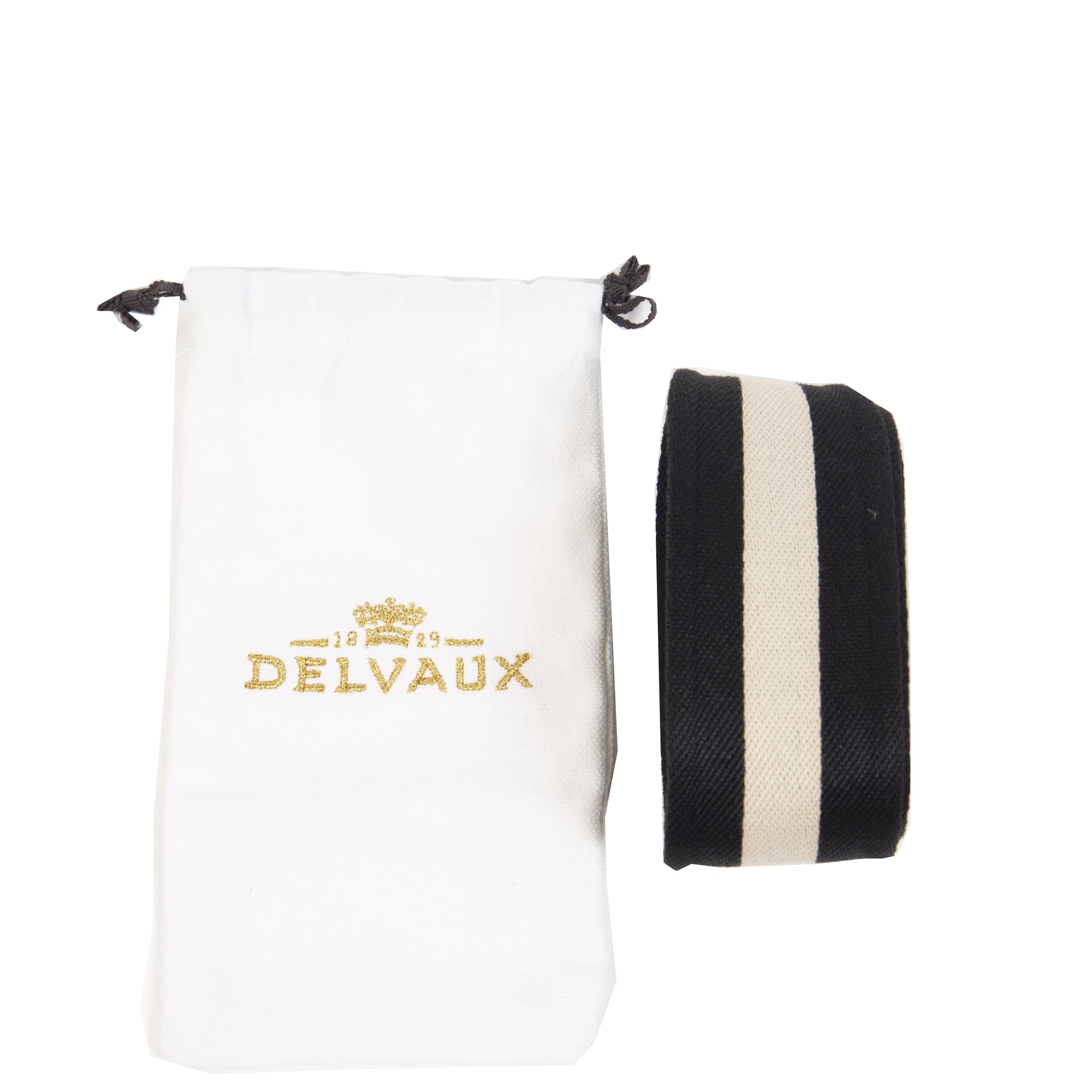 Authentieke Tweedehands Delvaux Black & White Bag Shoulder Strap juiste prijs veilig online shoppen luxe merken webshop winkelen Antwerpen België mode fashion
