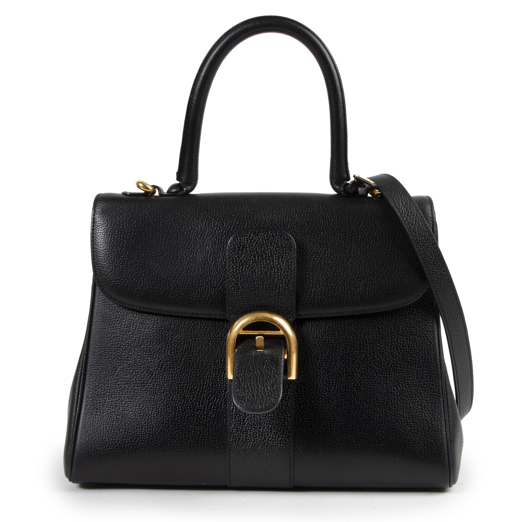 Delvaux Black Brillant MM