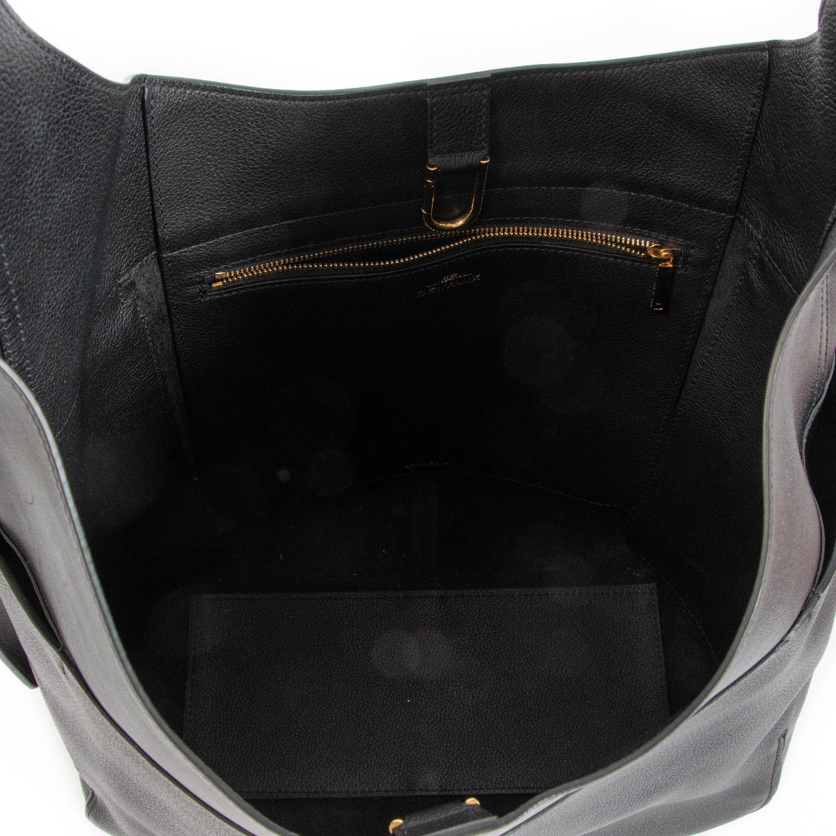 shop 100% authentic second hand Delvaux So Cool MM Black Sellier Calf Joy on Labellov.com